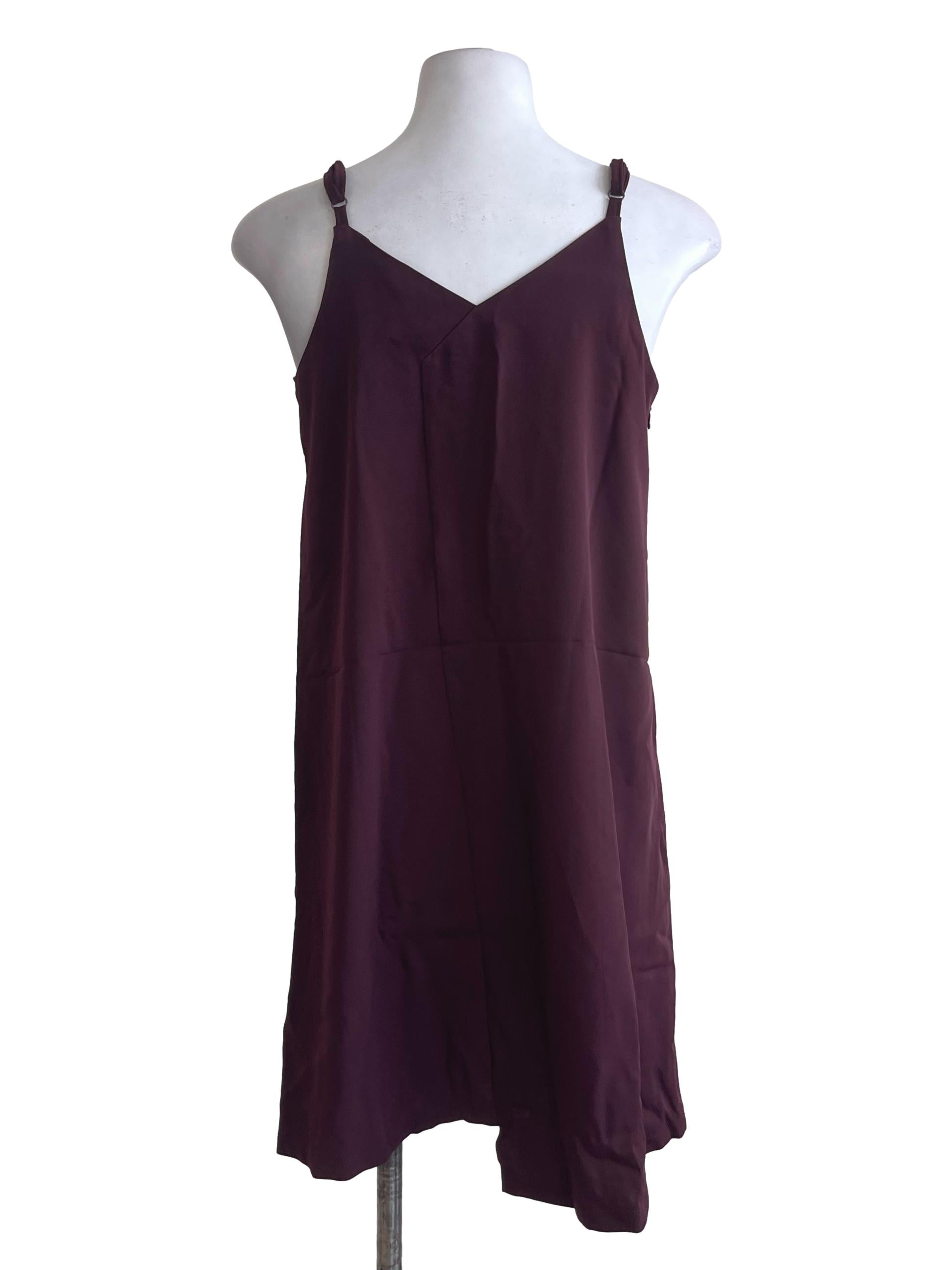 Deep Purple Mini Dress