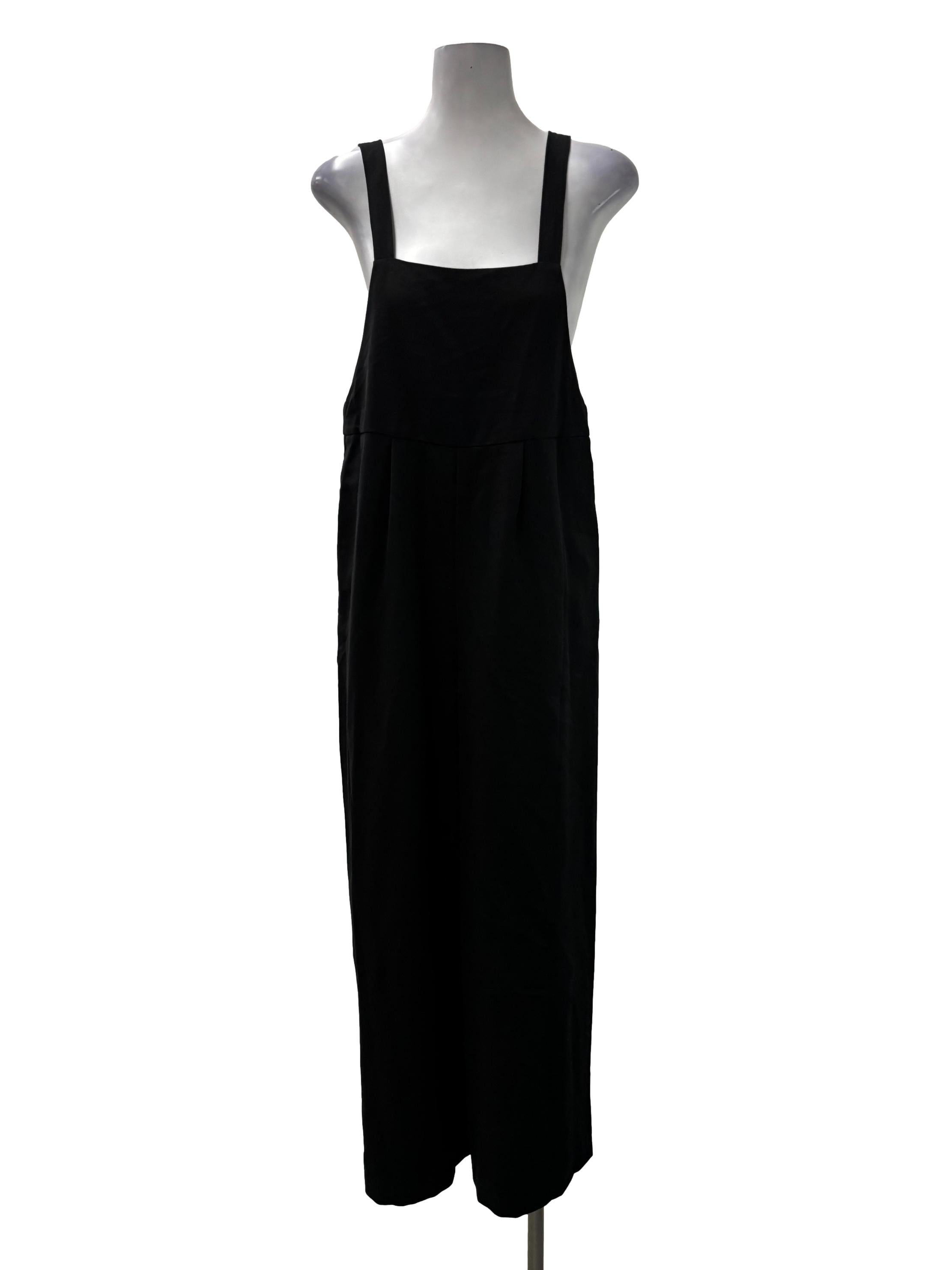 Black Across Neck Jumpsuit