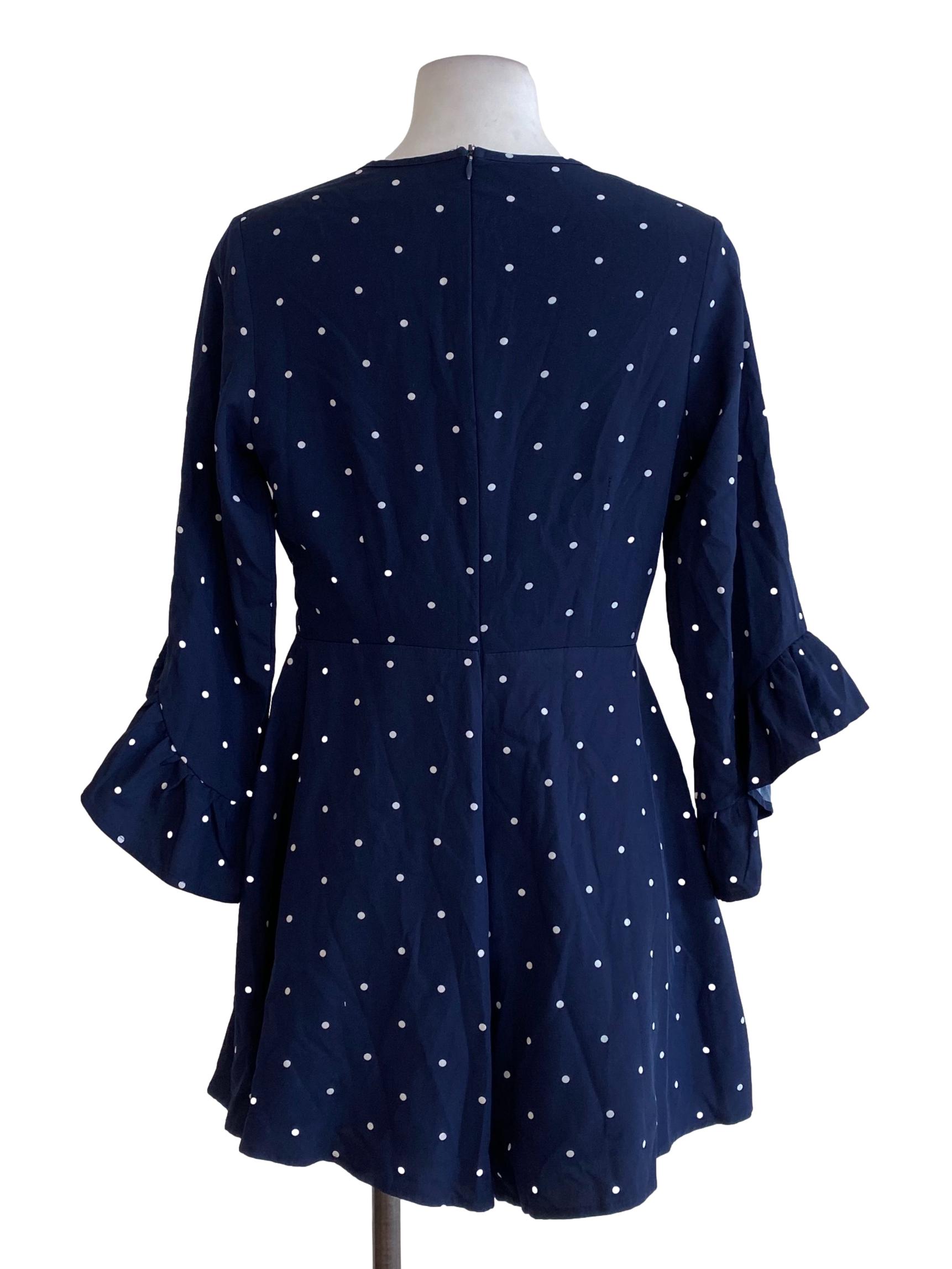 Blue Polka Dot Rompers