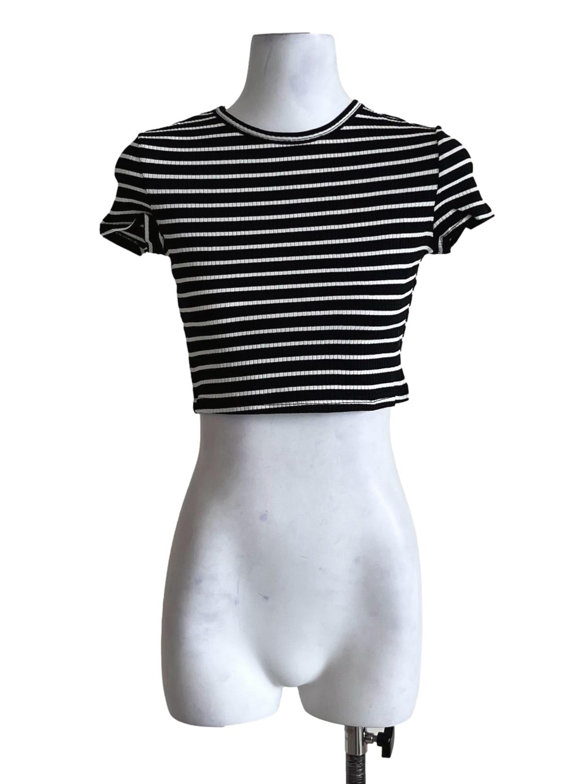 Black Prints Daffy Baby Tee