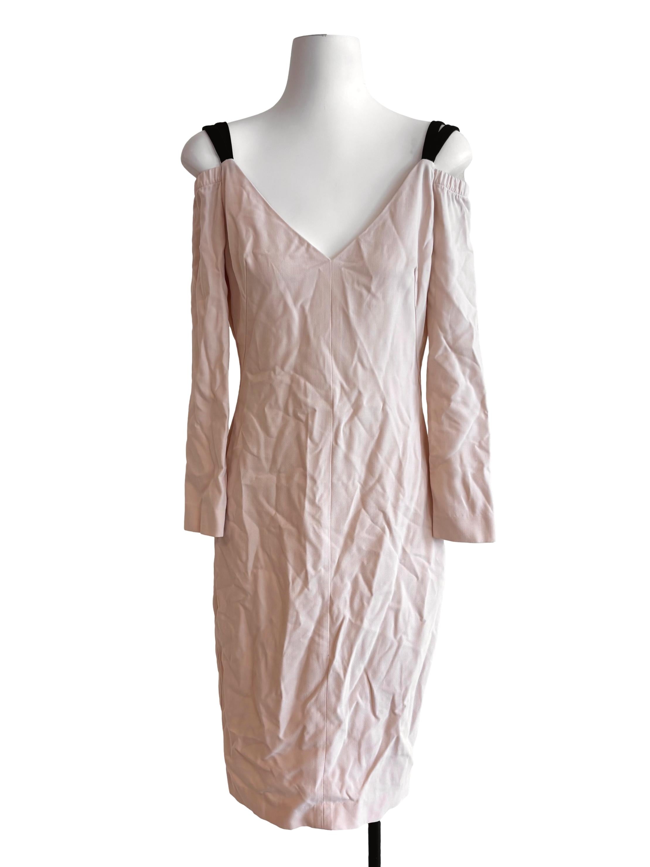 Cream White Off Shoulder Dress