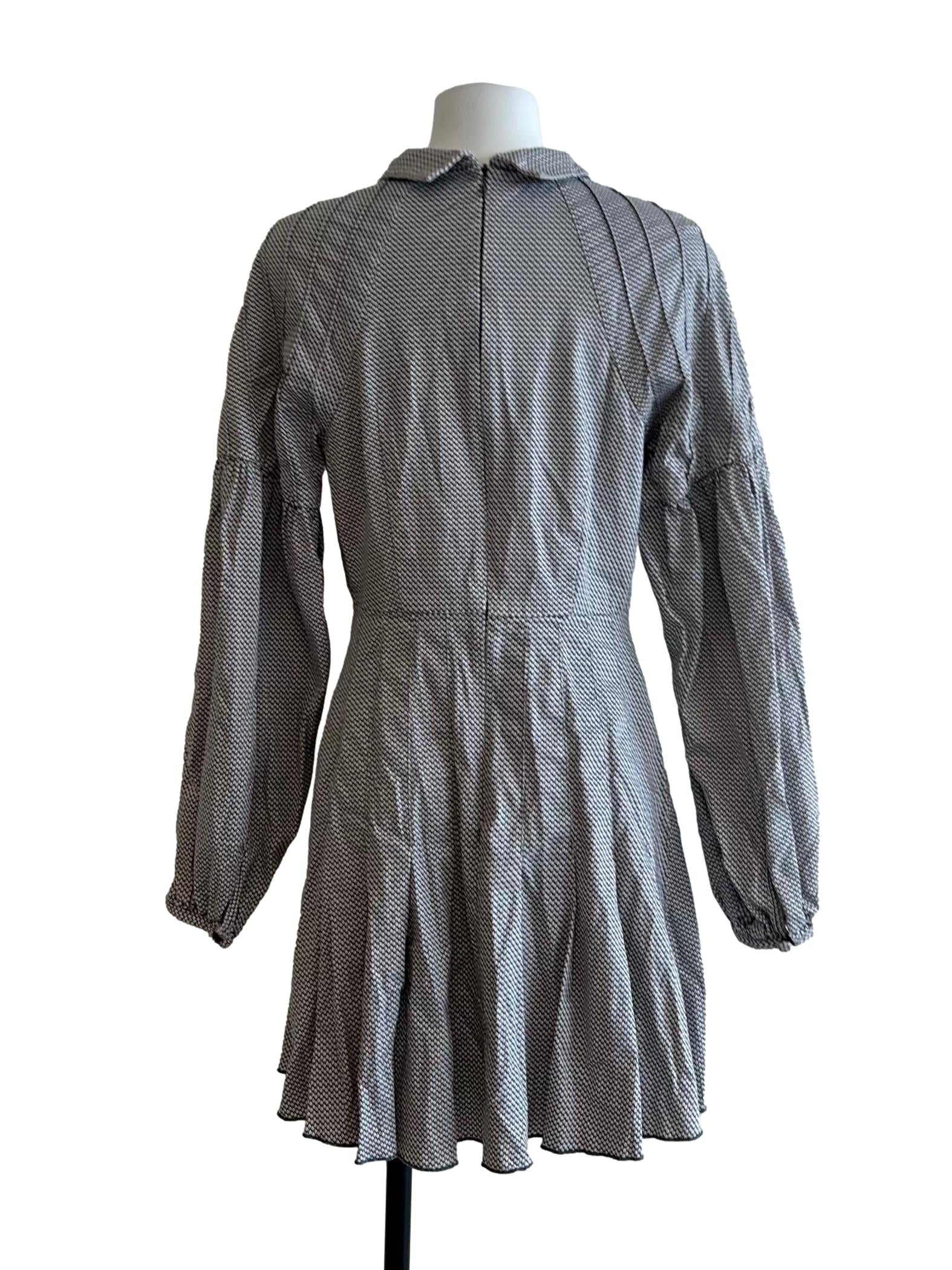 Grey Another Lover Long Sleeve Dress