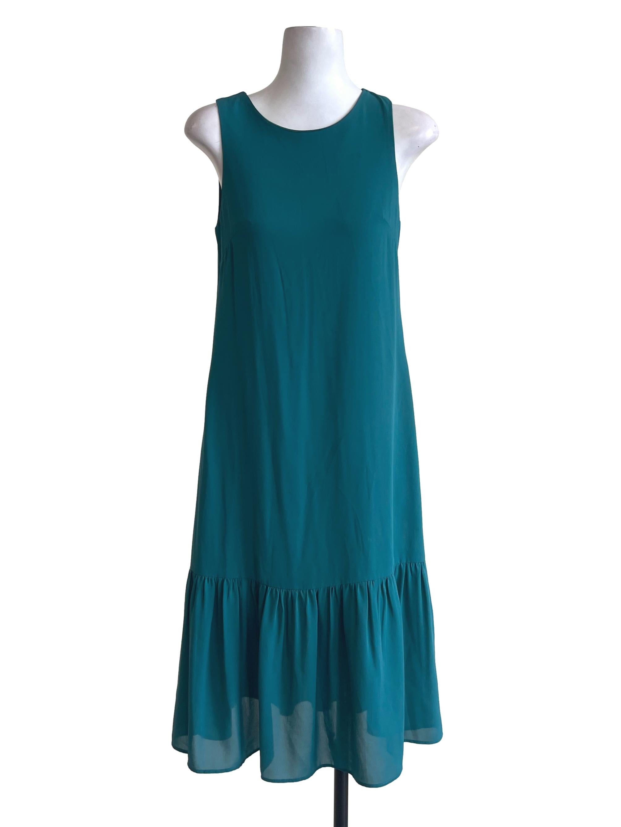 Turquoise Sleeveless Dress