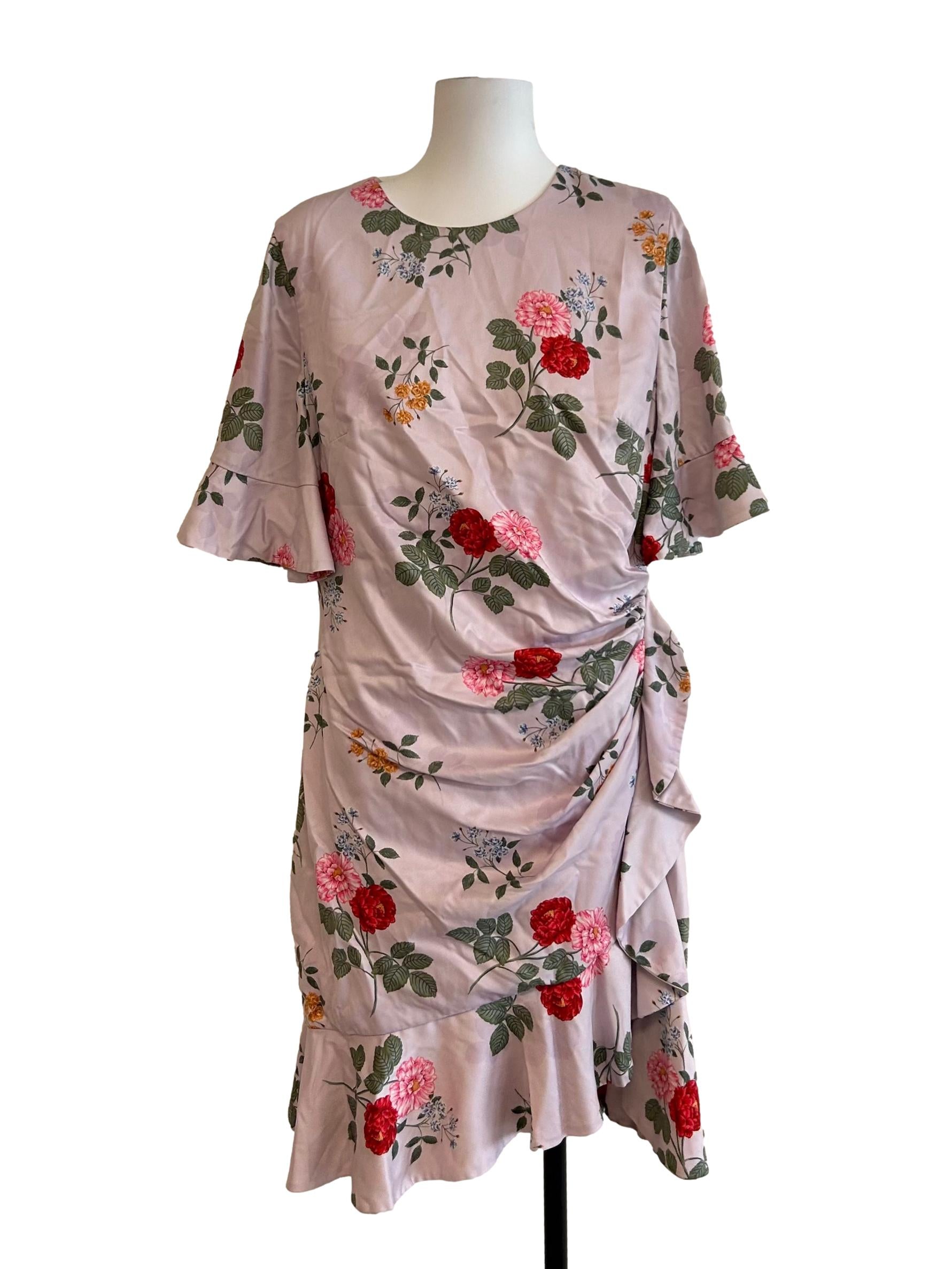 Light Purple Floral Dress