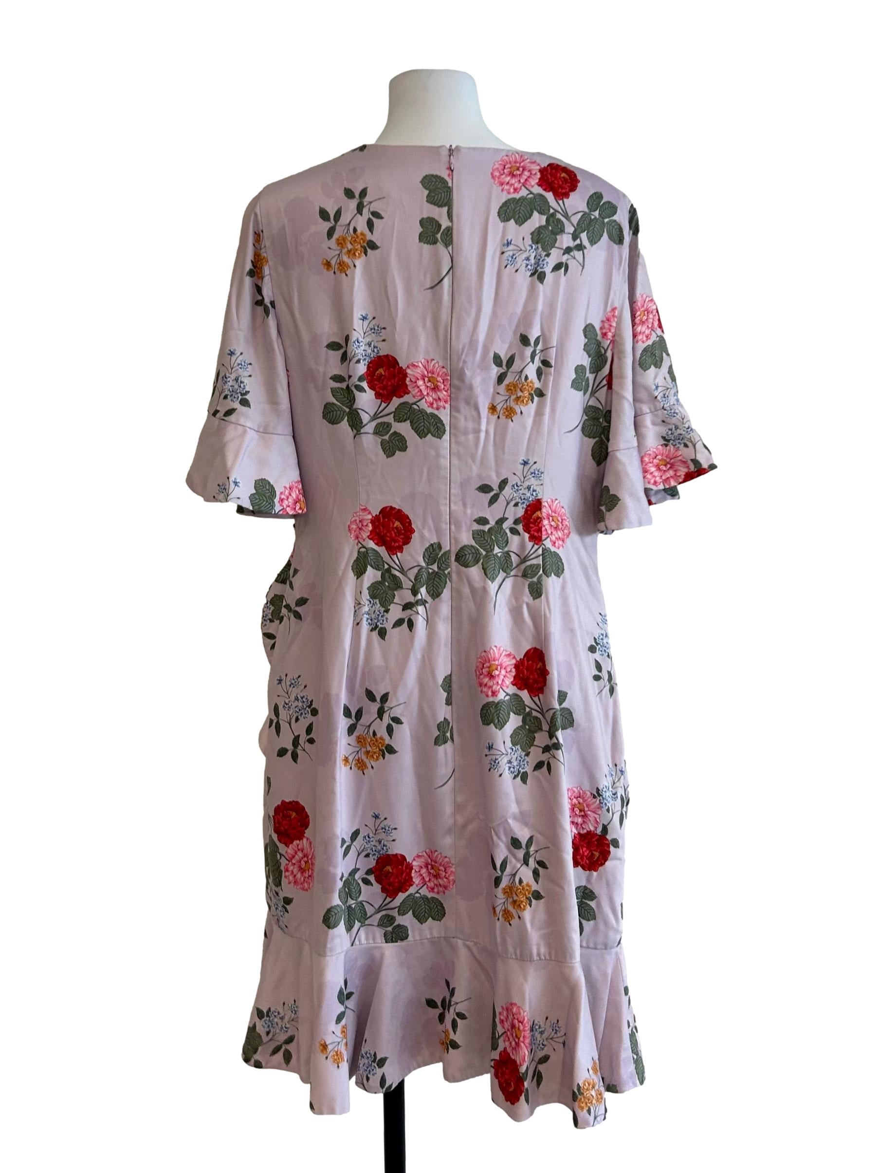Light Purple Floral Dress