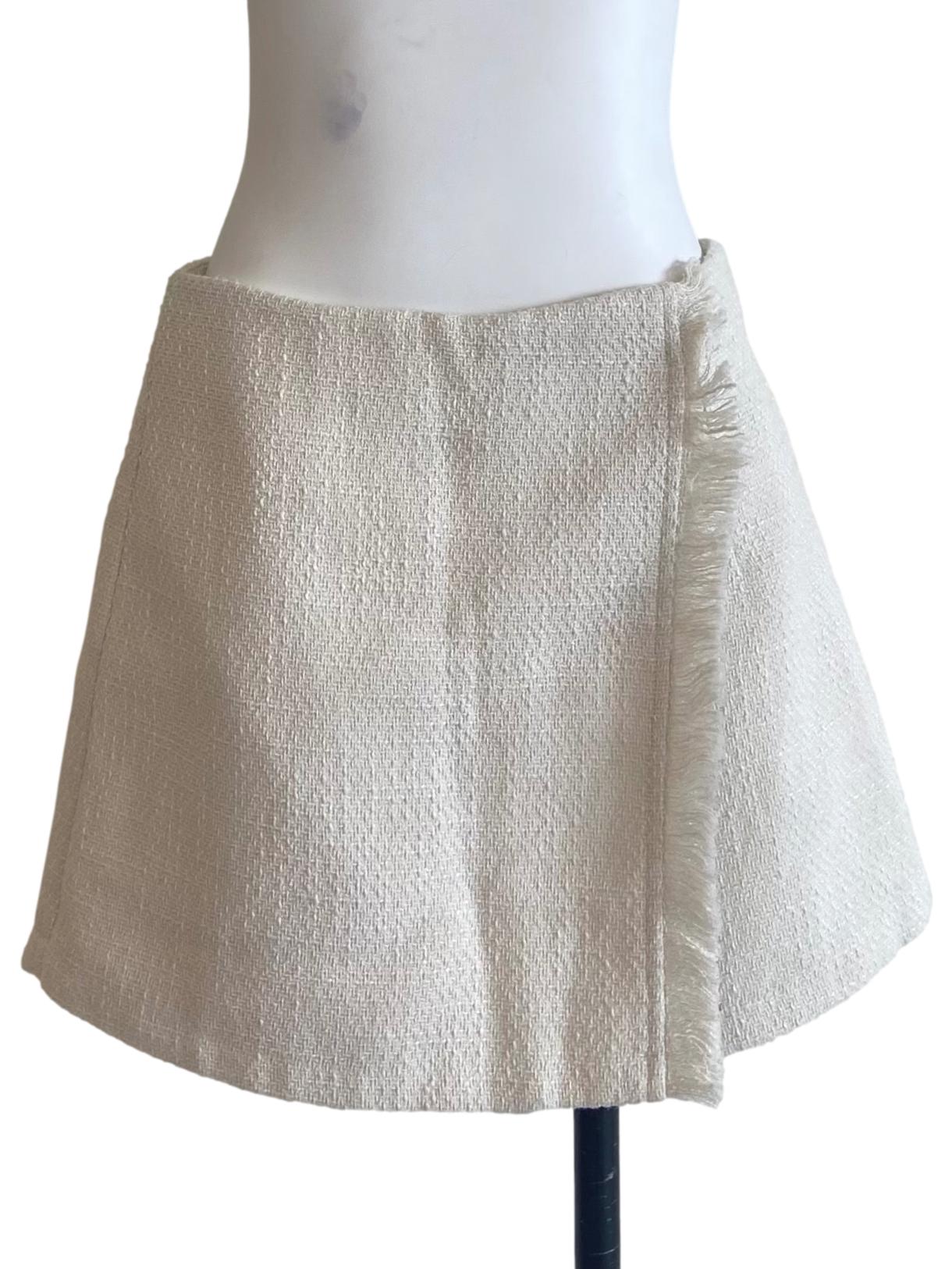 White Twill Skorts