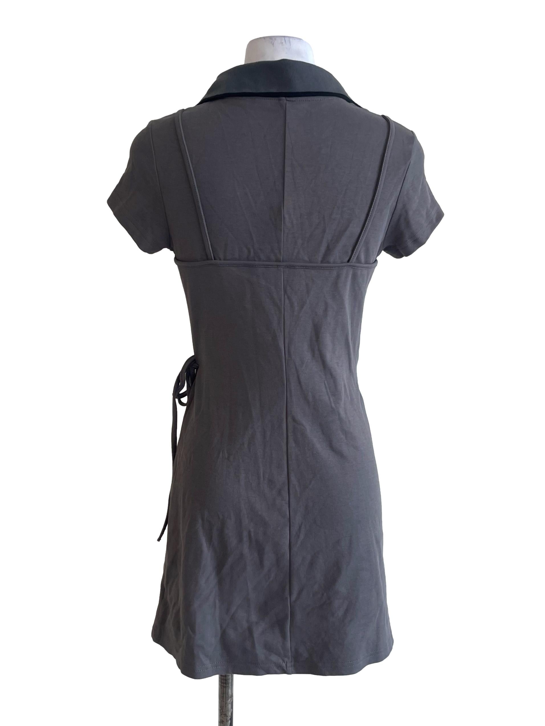 Cedar Brown Collared Dress