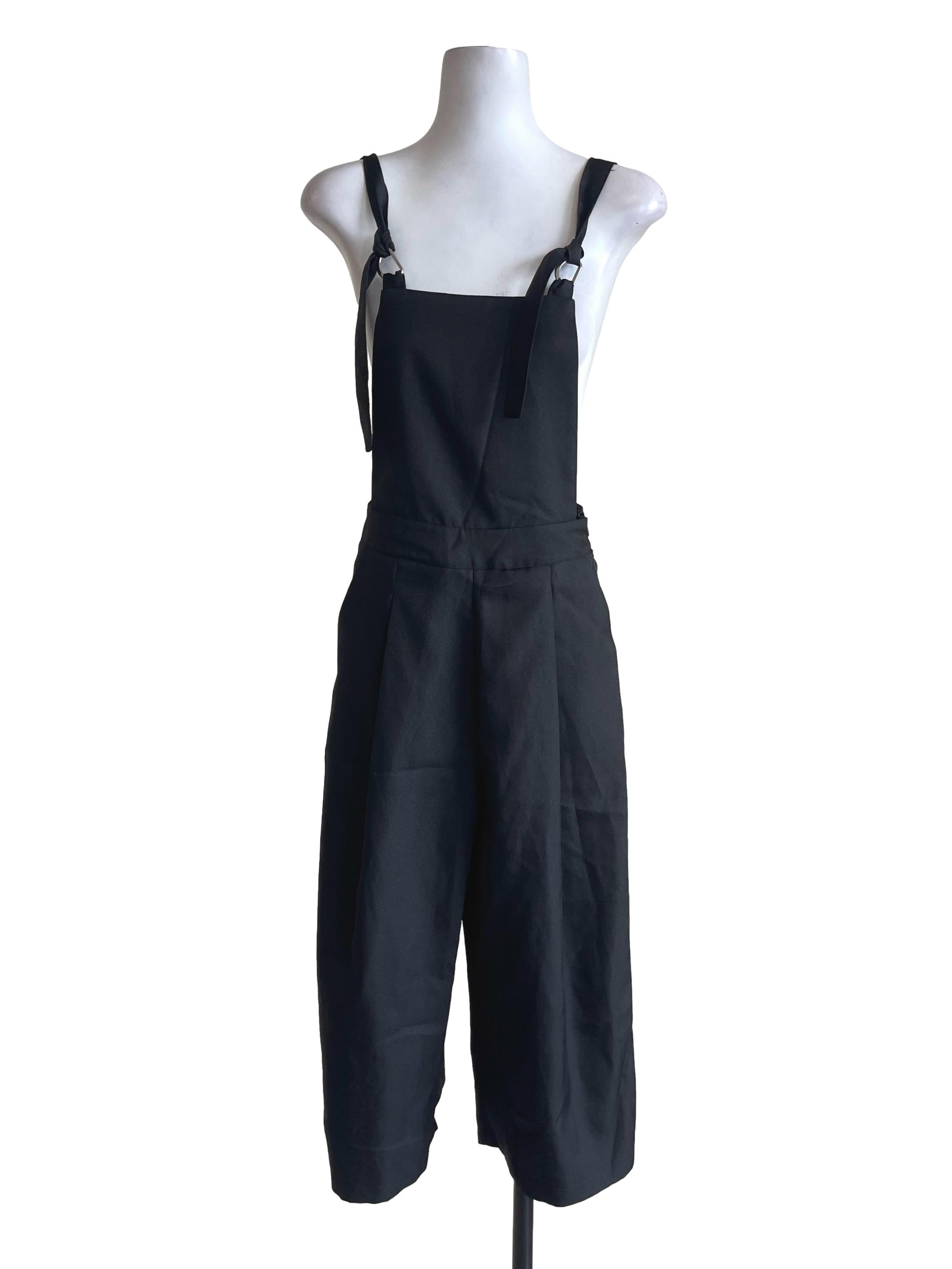 Black Midi Jumpsuit TTR