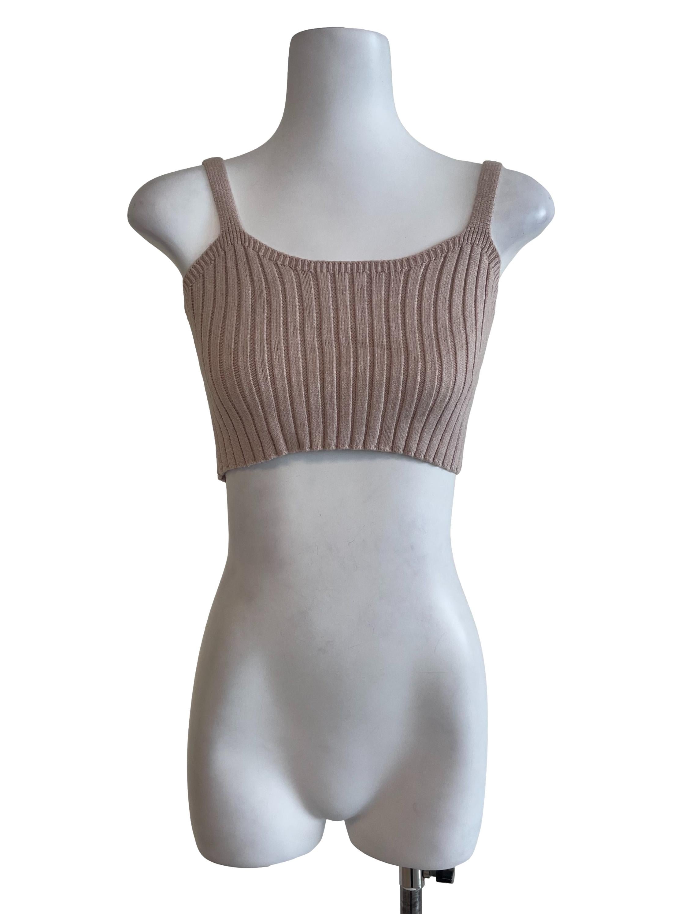 Brown Fit Top
