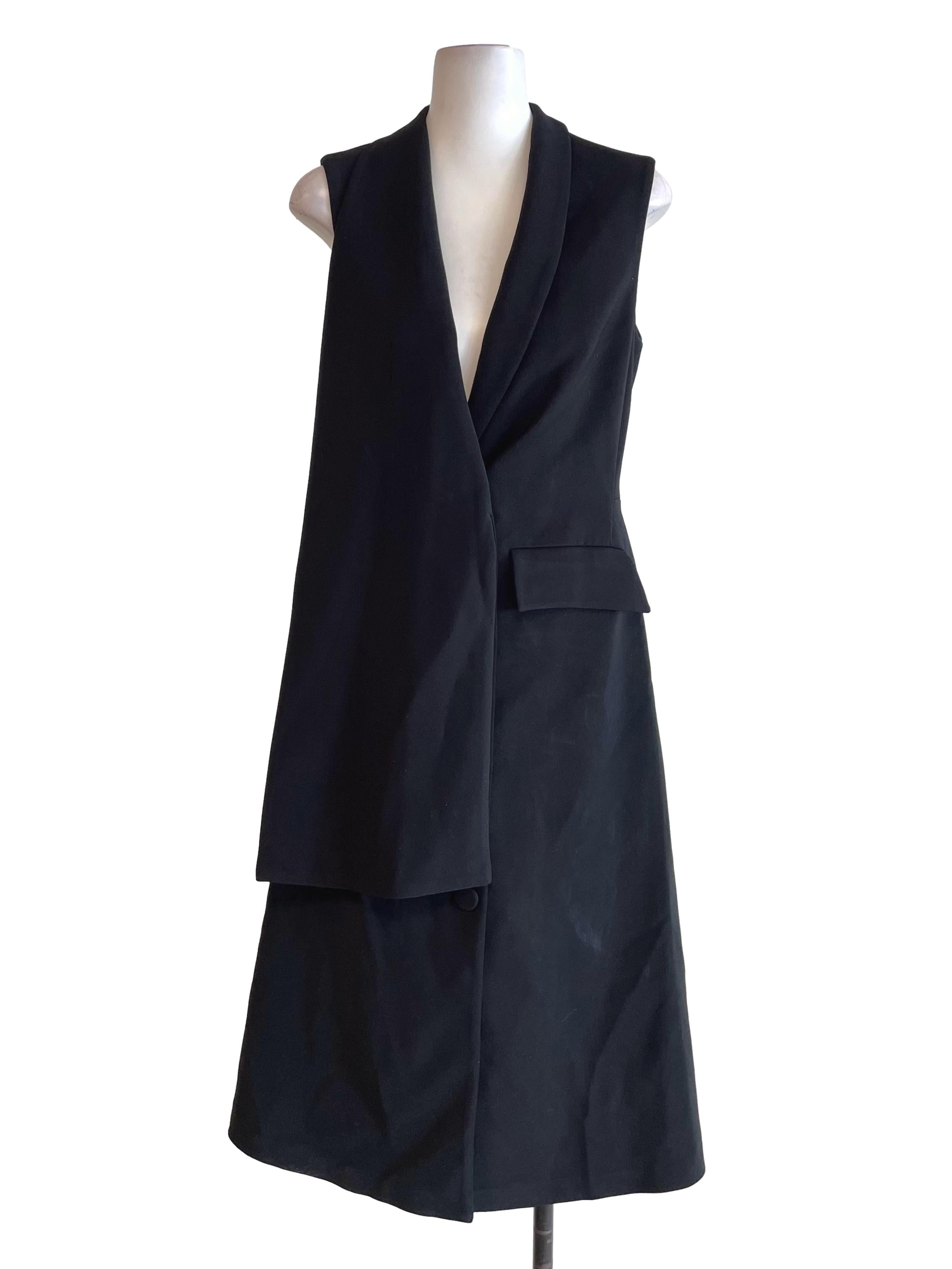 Black Button Up Dress