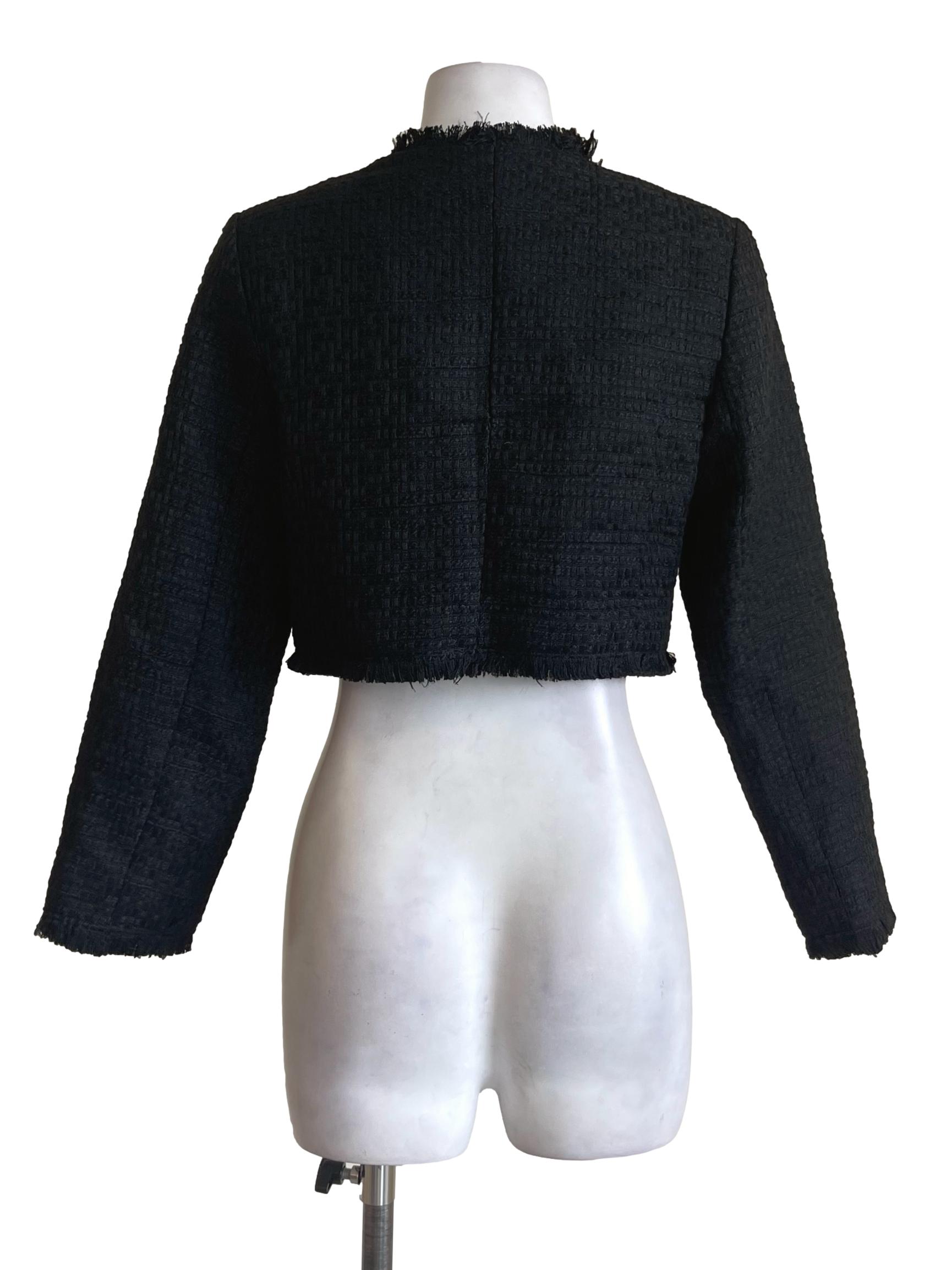 Black Tweed Jacket LB