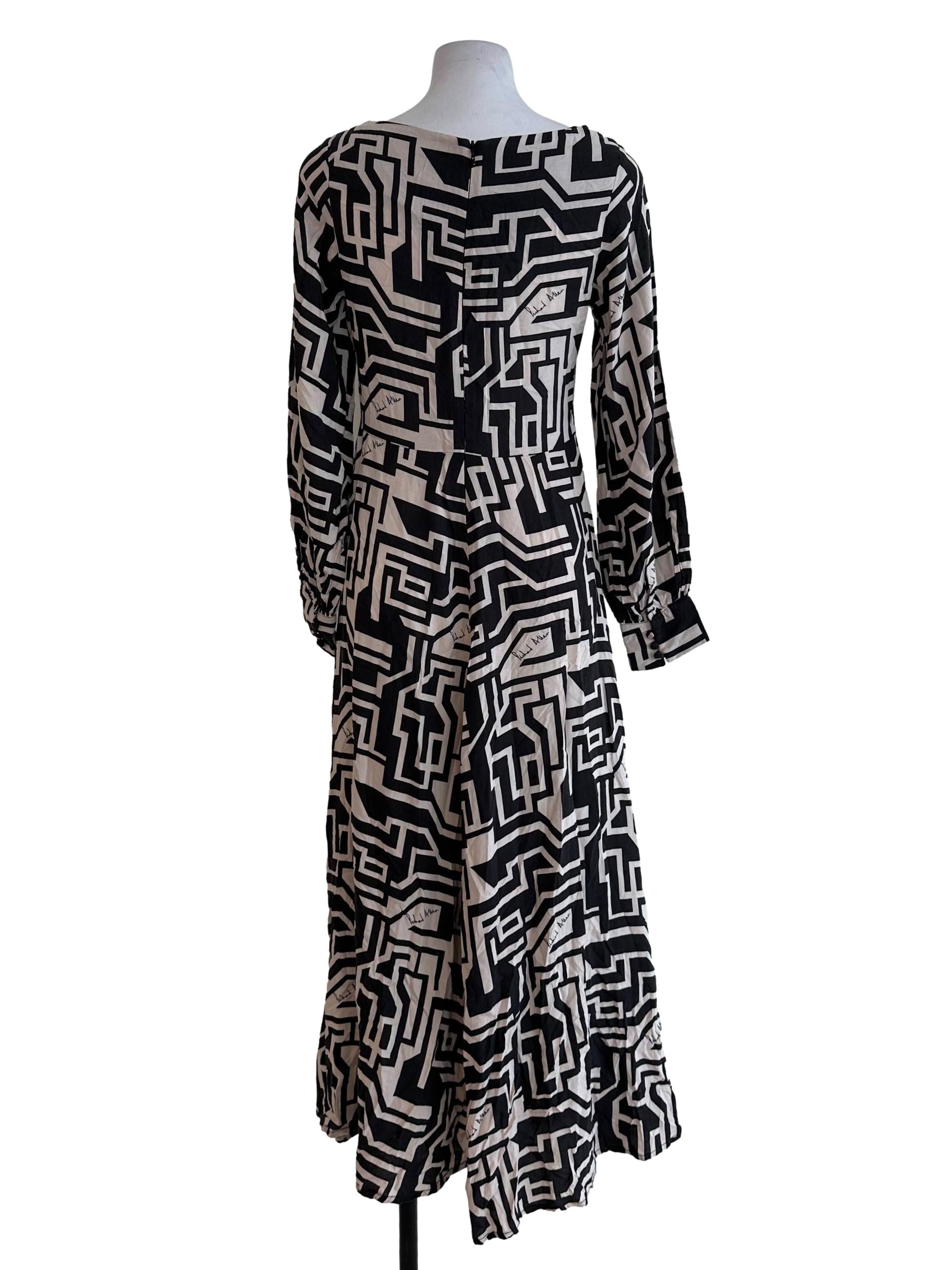 Black Pattern Dress