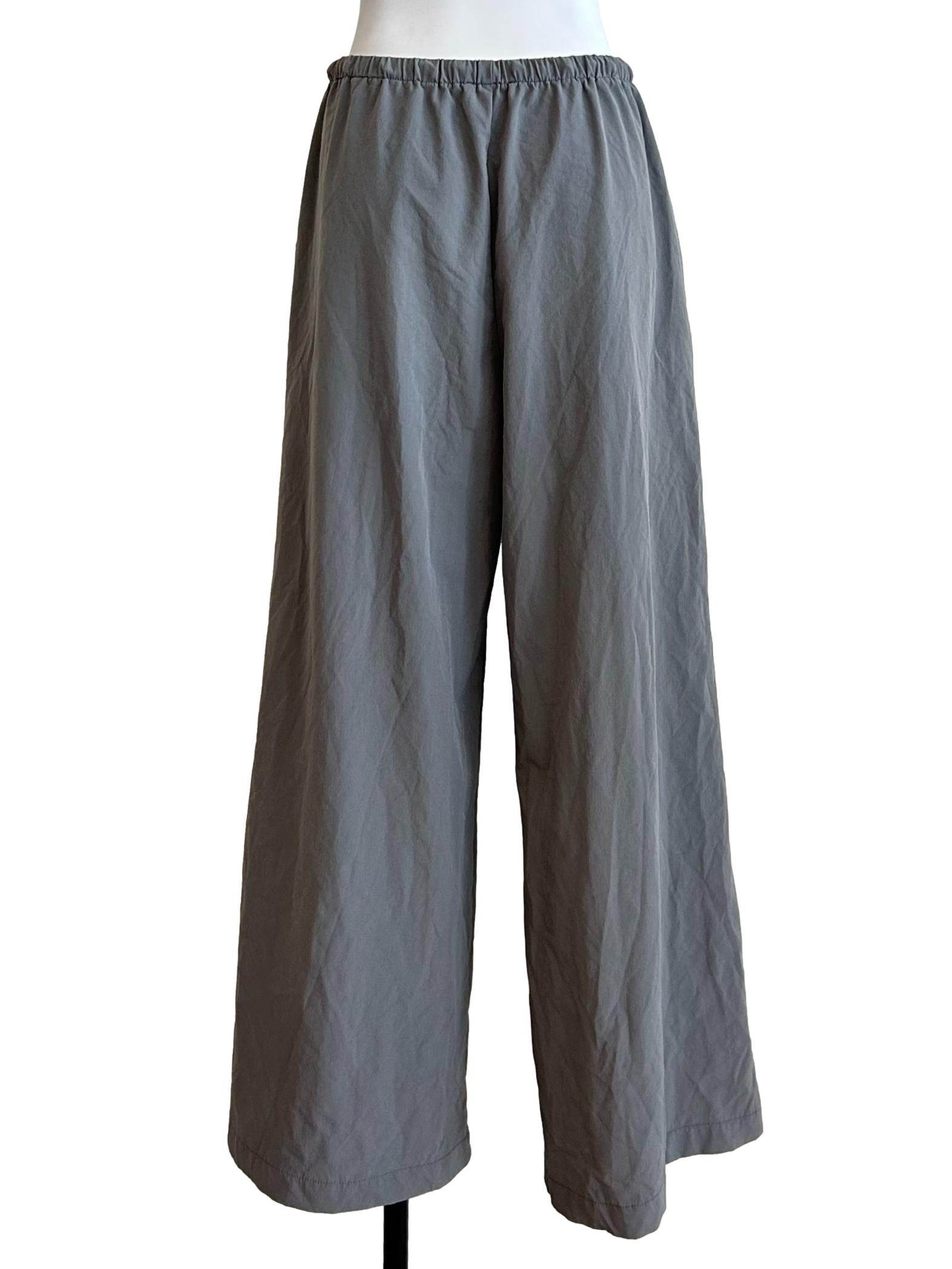 Ash Grey Flap Pocket Trousers