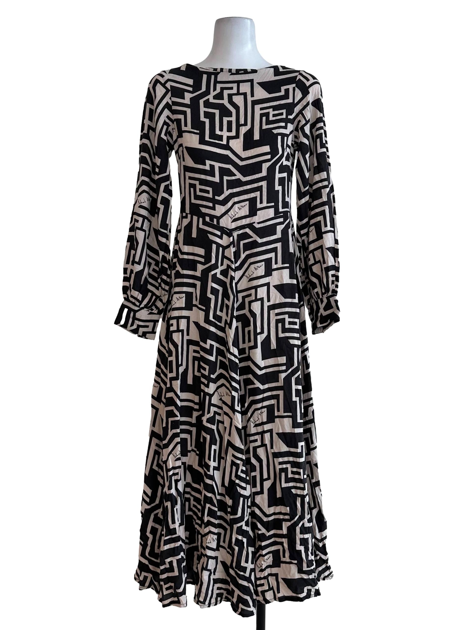 Black Pattern Dress