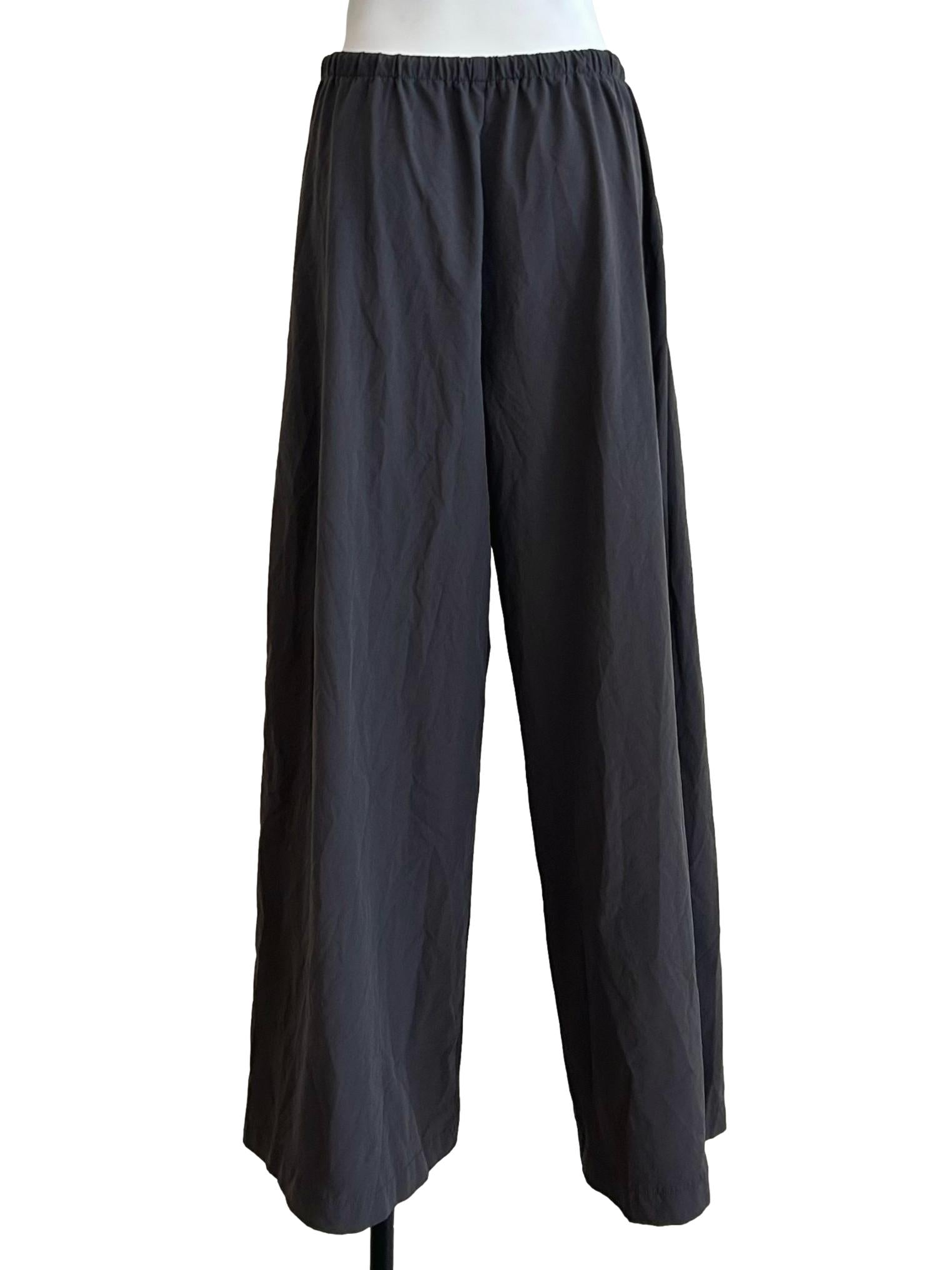 Charcoal Grey Button Pocket Trousers