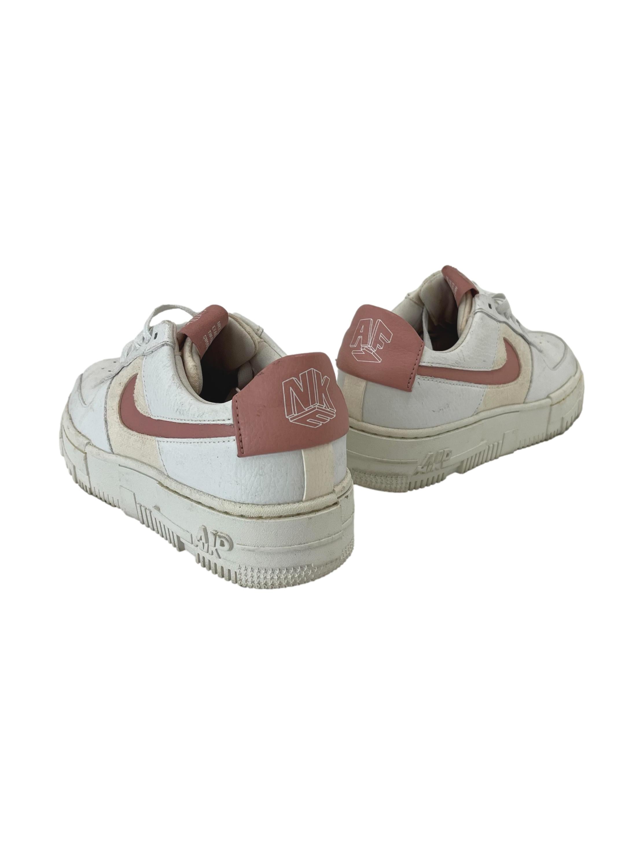 Rust Pink Nike Air Force 1 Pixel