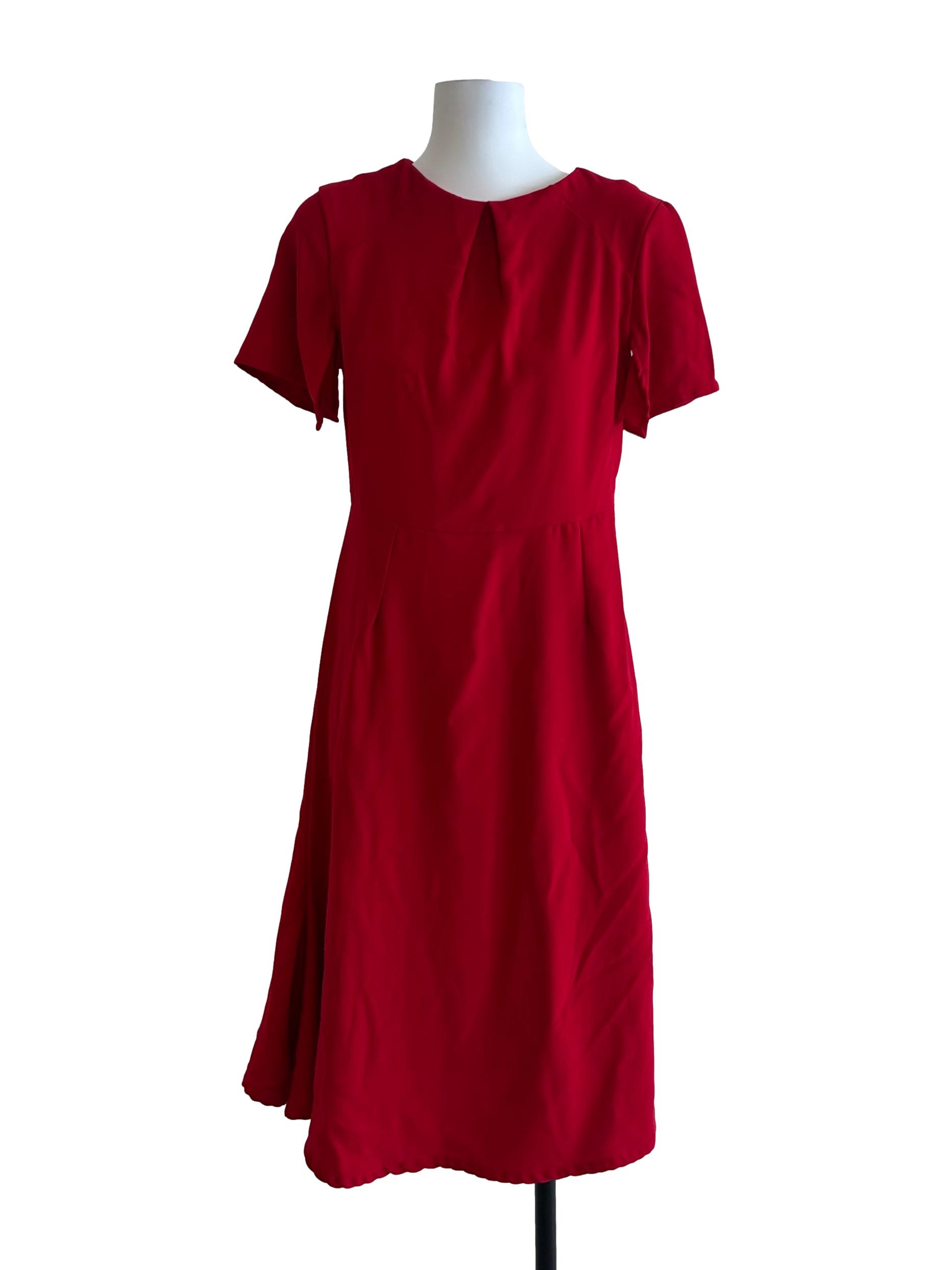 Candy Red Mermaid Dress