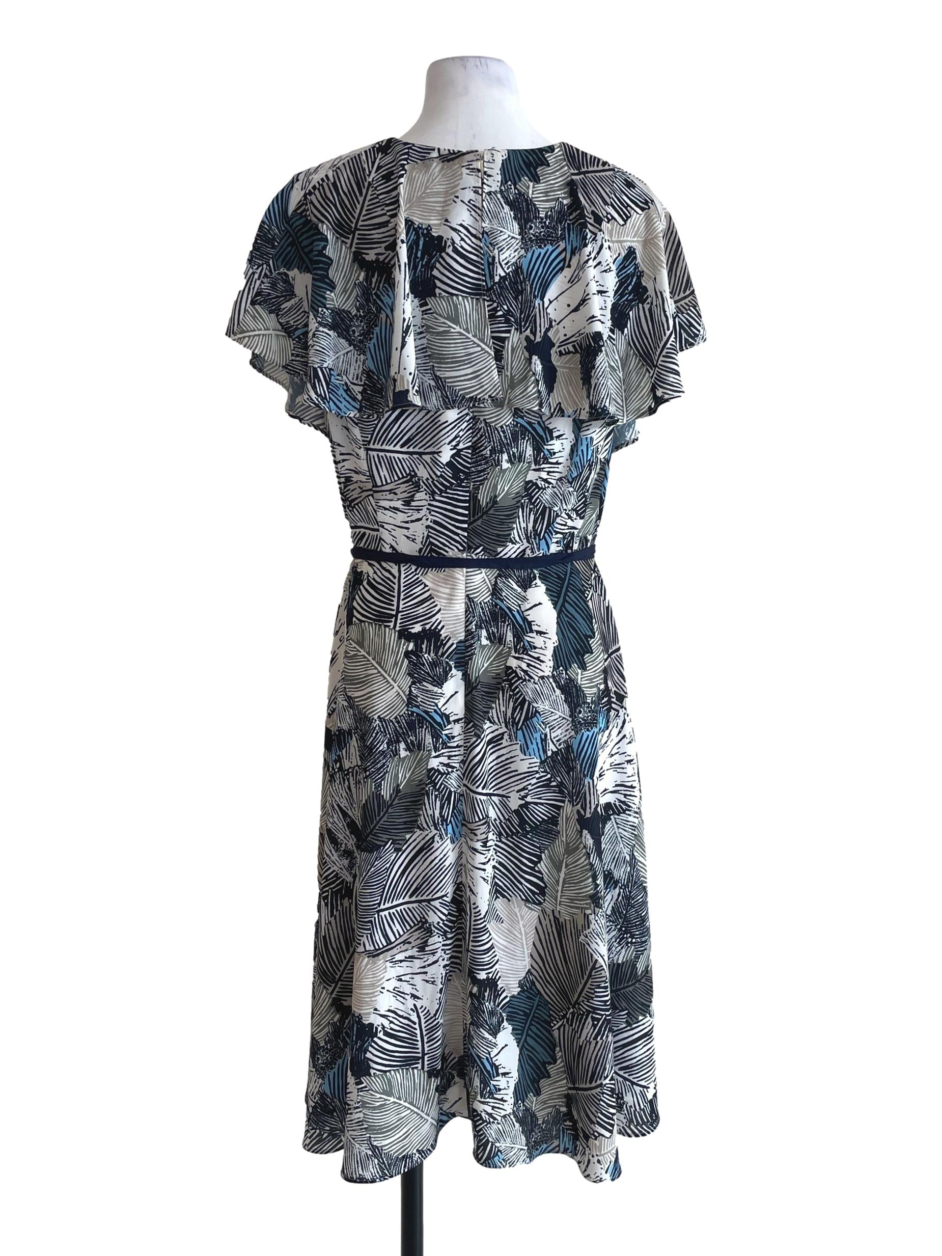 Army Green Tropical Dress
