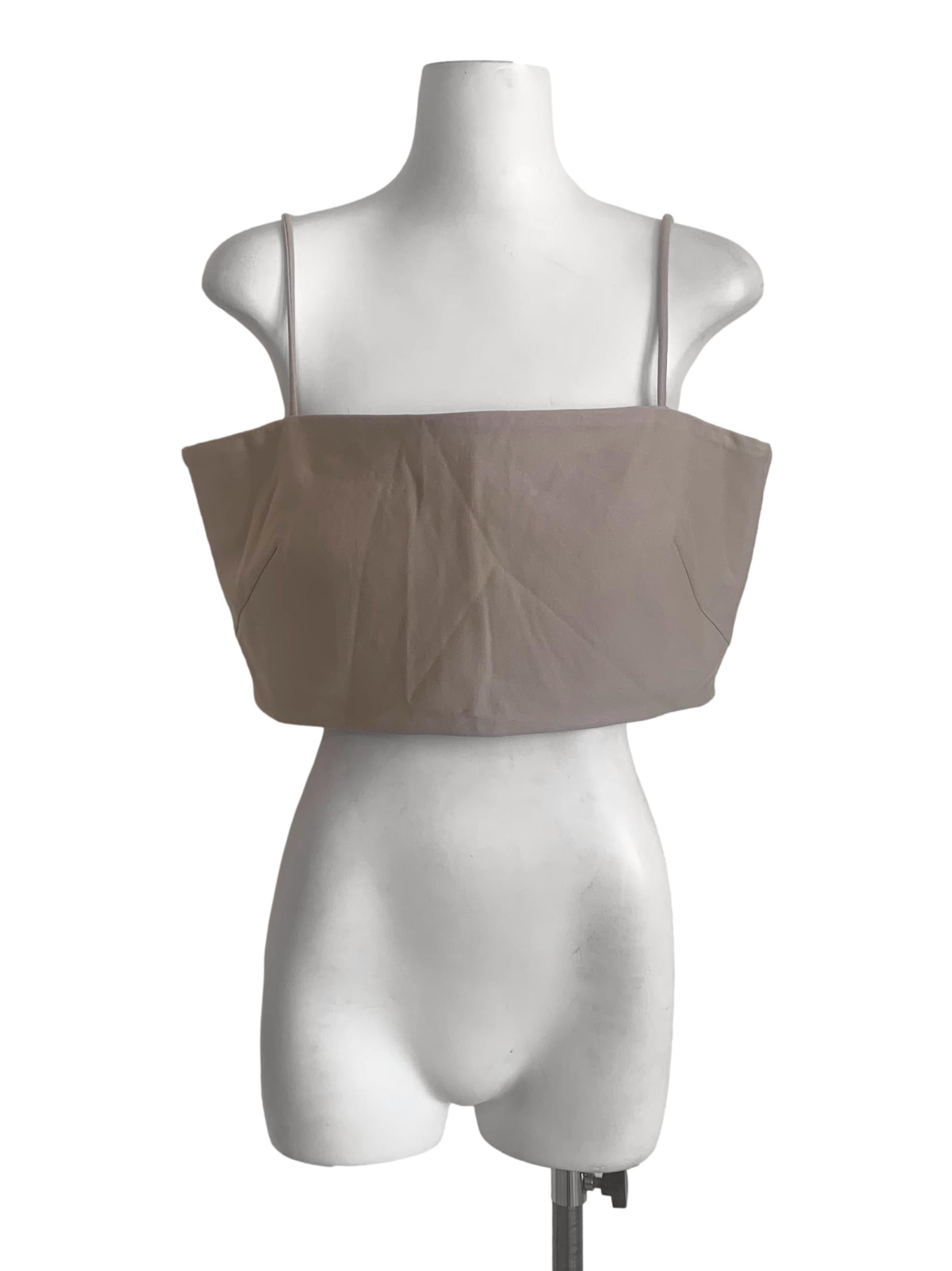 Tortilla Brown Spaghetti Strap Top LB