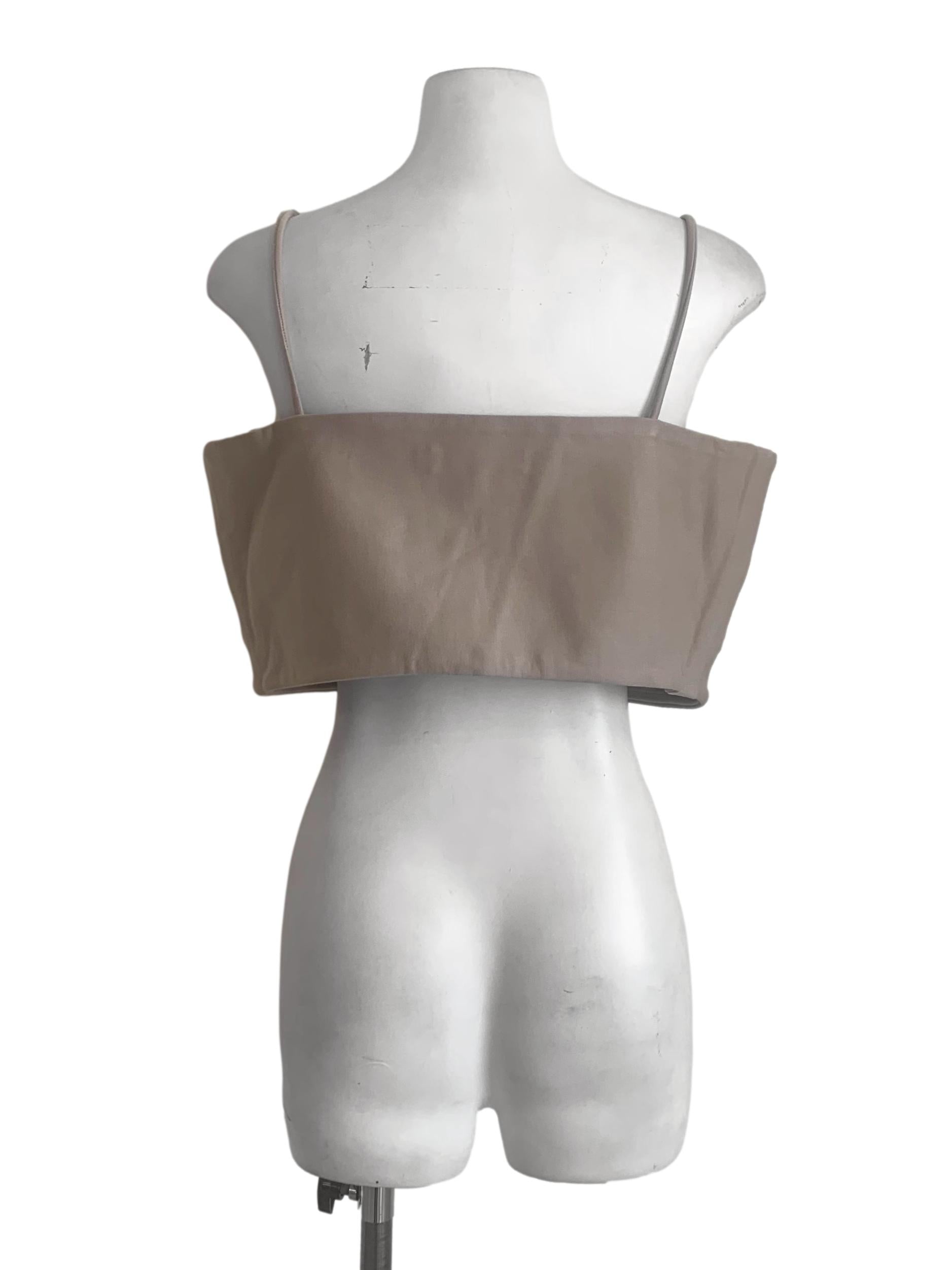 Tortilla Brown Spaghetti Strap Top LB