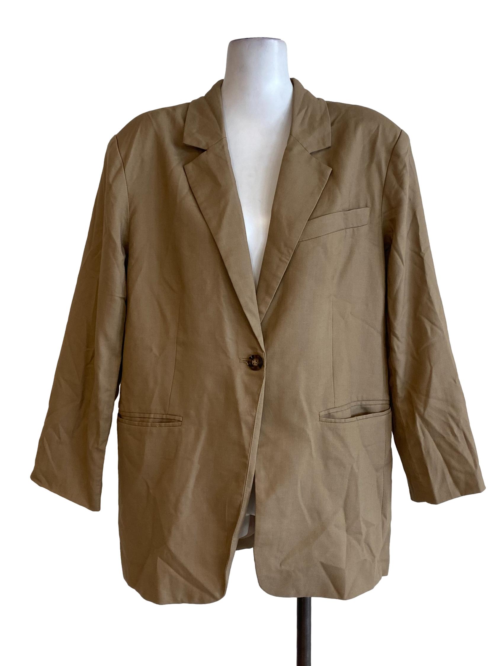 Brown Work Blazer