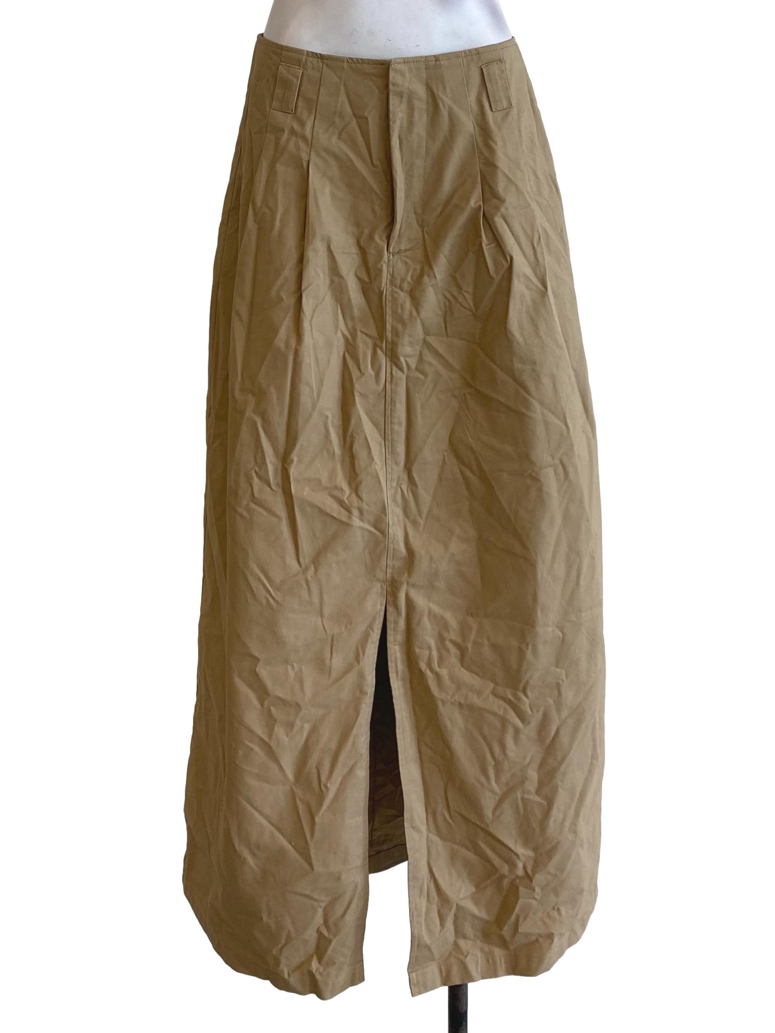 Sepia Plain Skirt