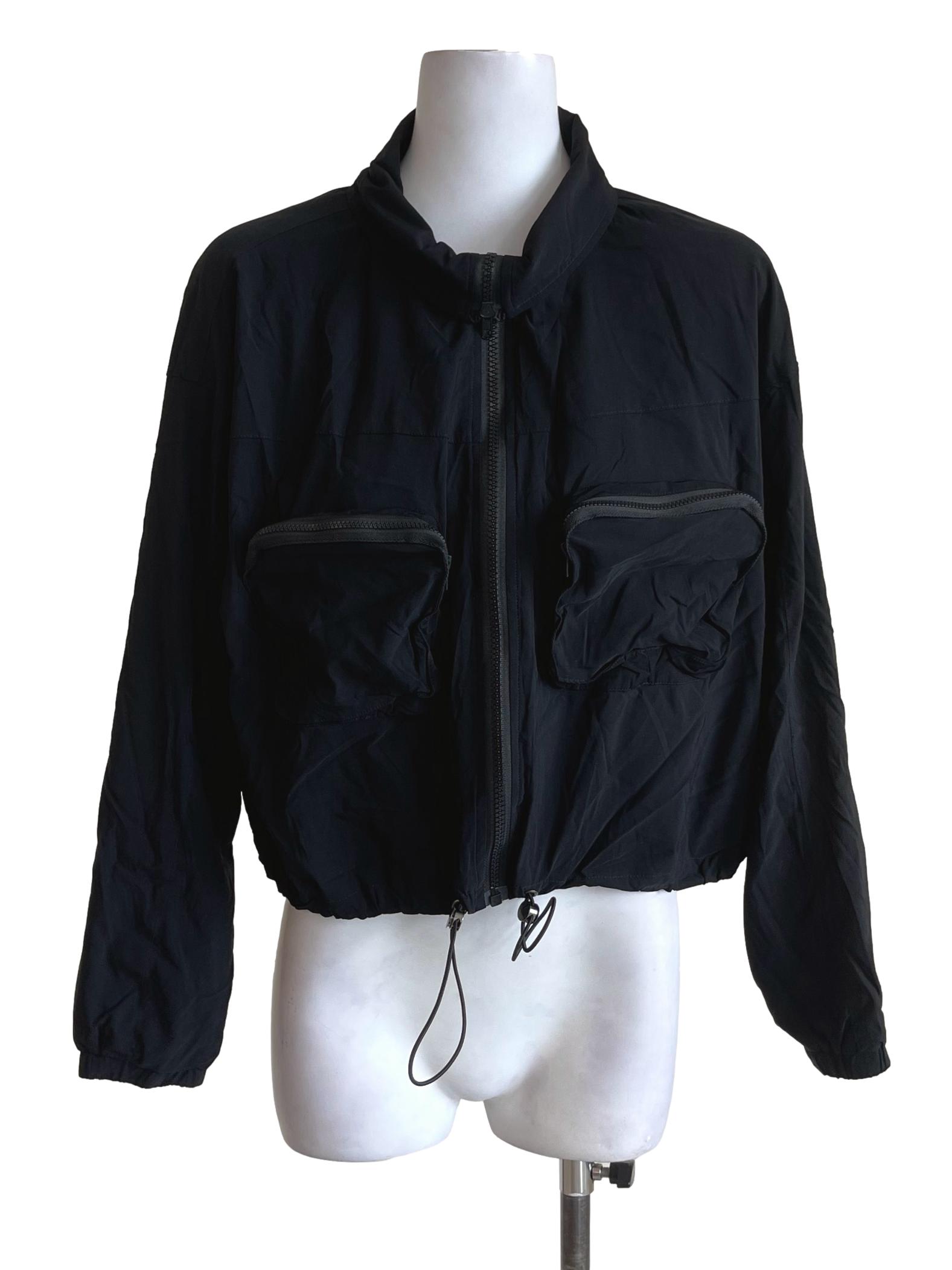 Black Zipped Jacket TTR