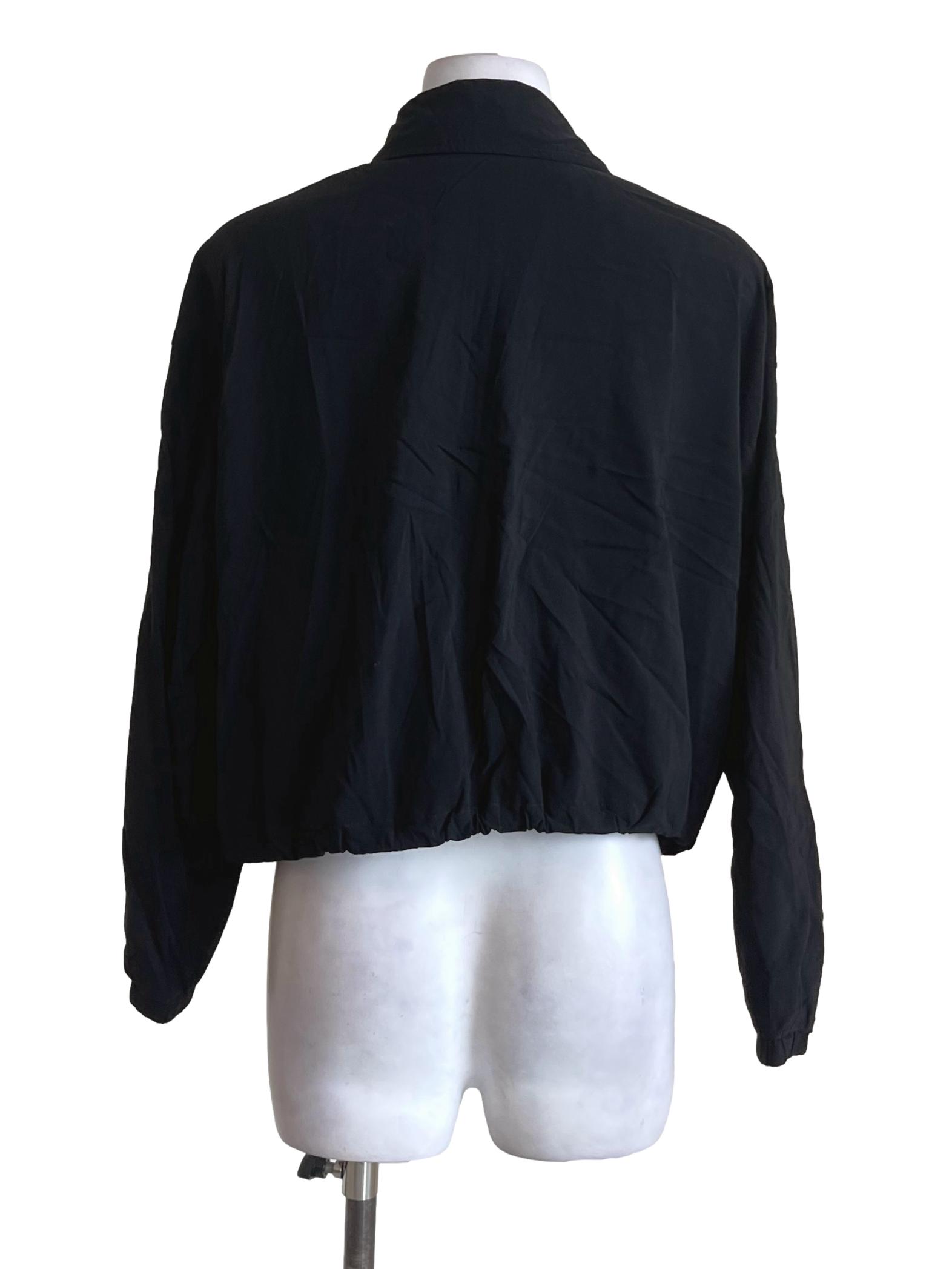 Black Zipped Jacket TTR