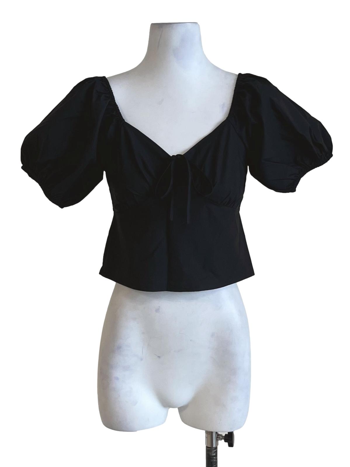 Black Gracelynn Babydoll Top