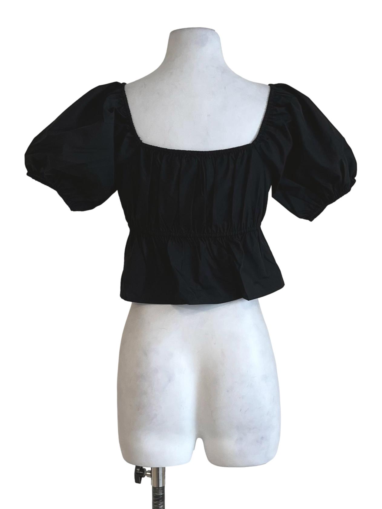 Black Gracelynn Babydoll Top