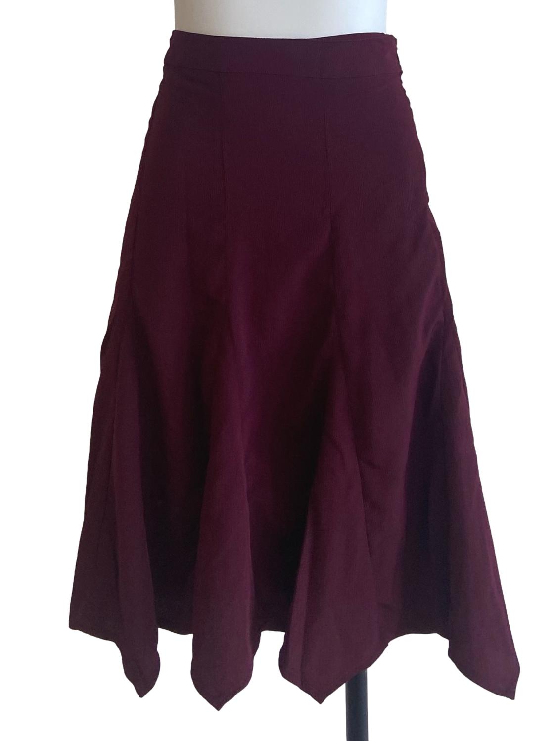 Jam Purple Circle Twill Skirt