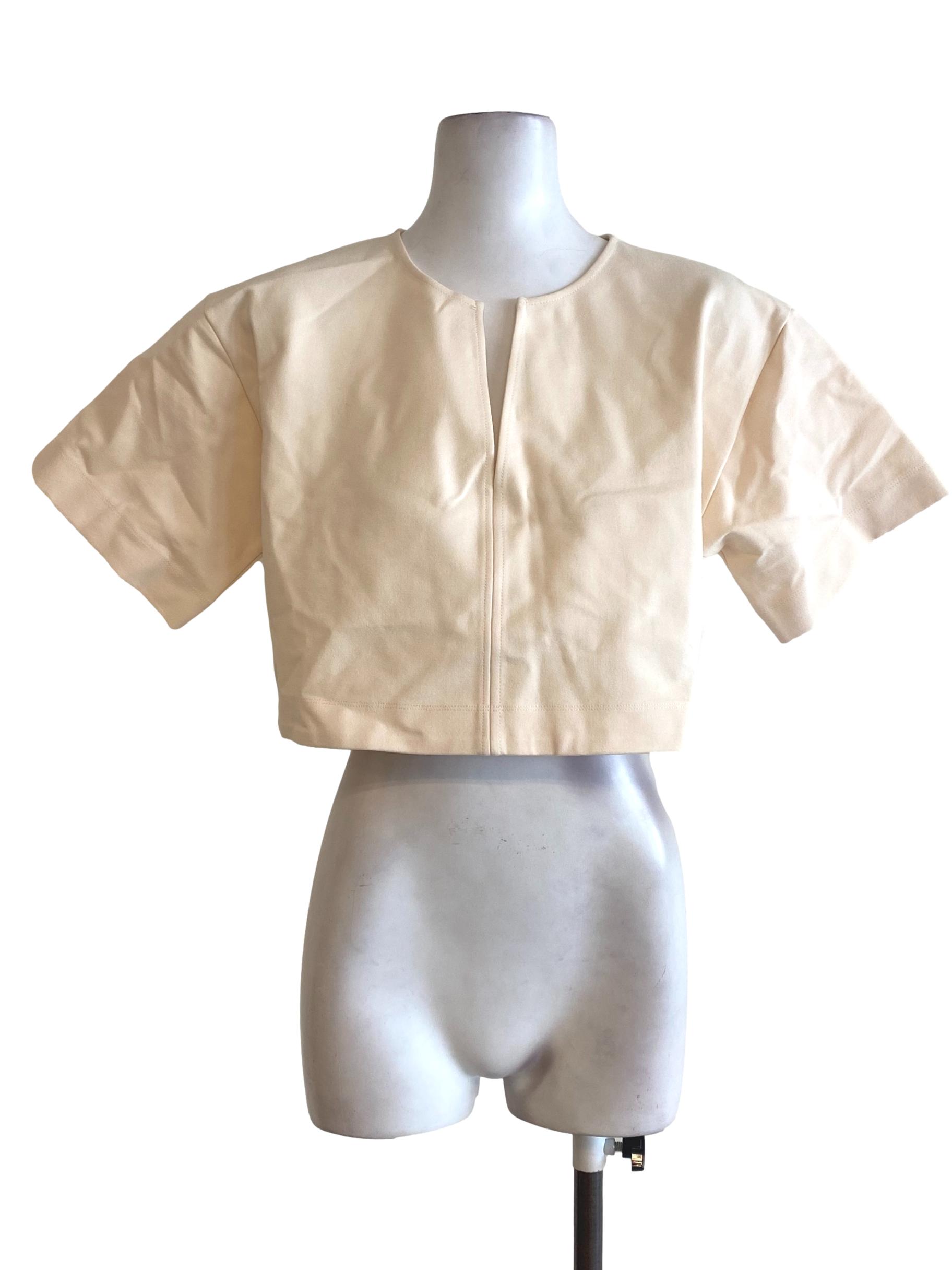 Cream Plain Top