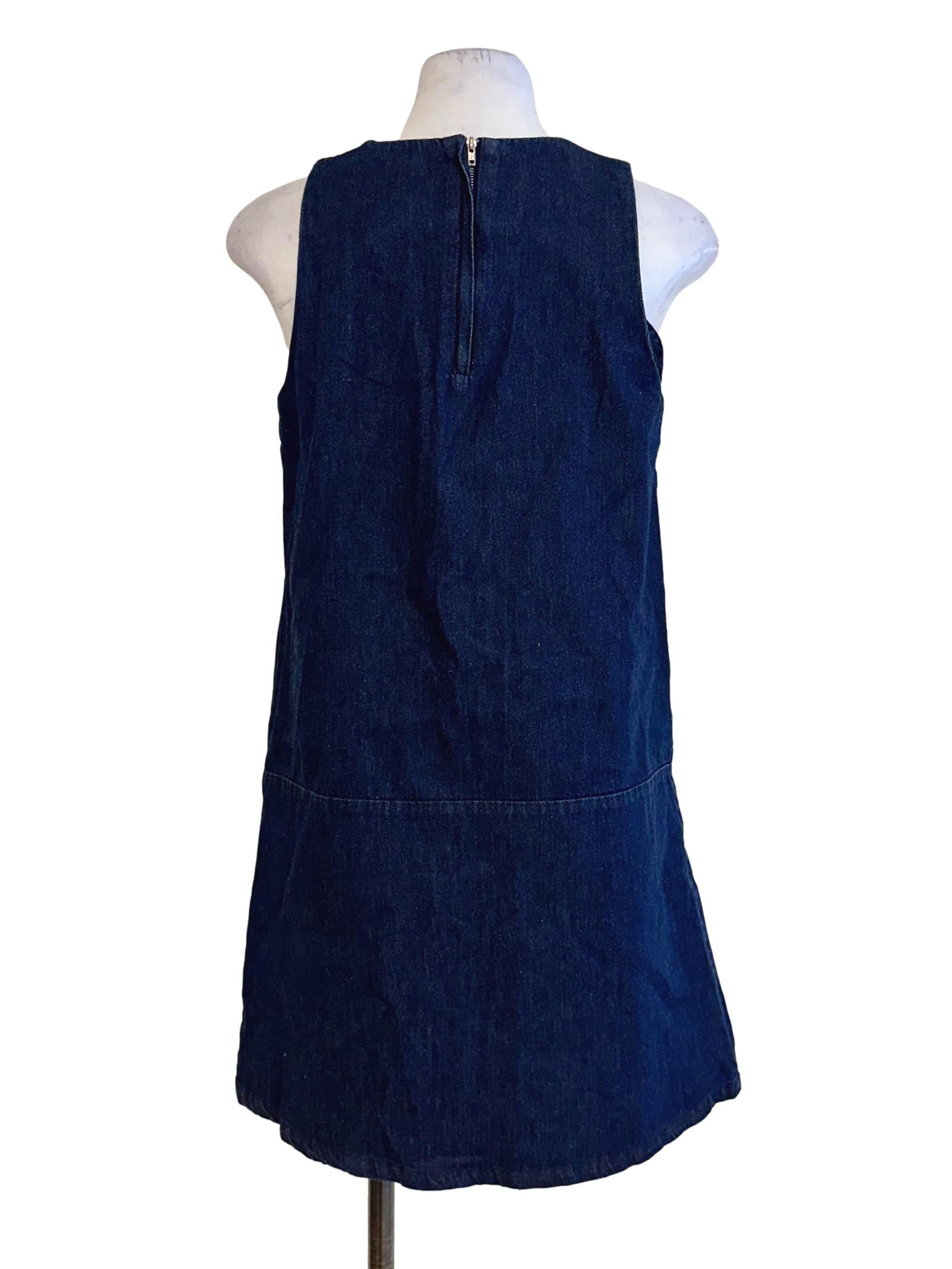 Blue Denim Mini Dress TEM