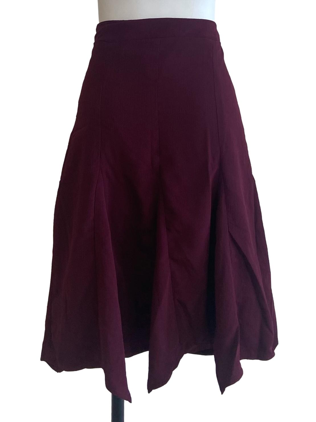 Jam Purple Circle Twill Skirt