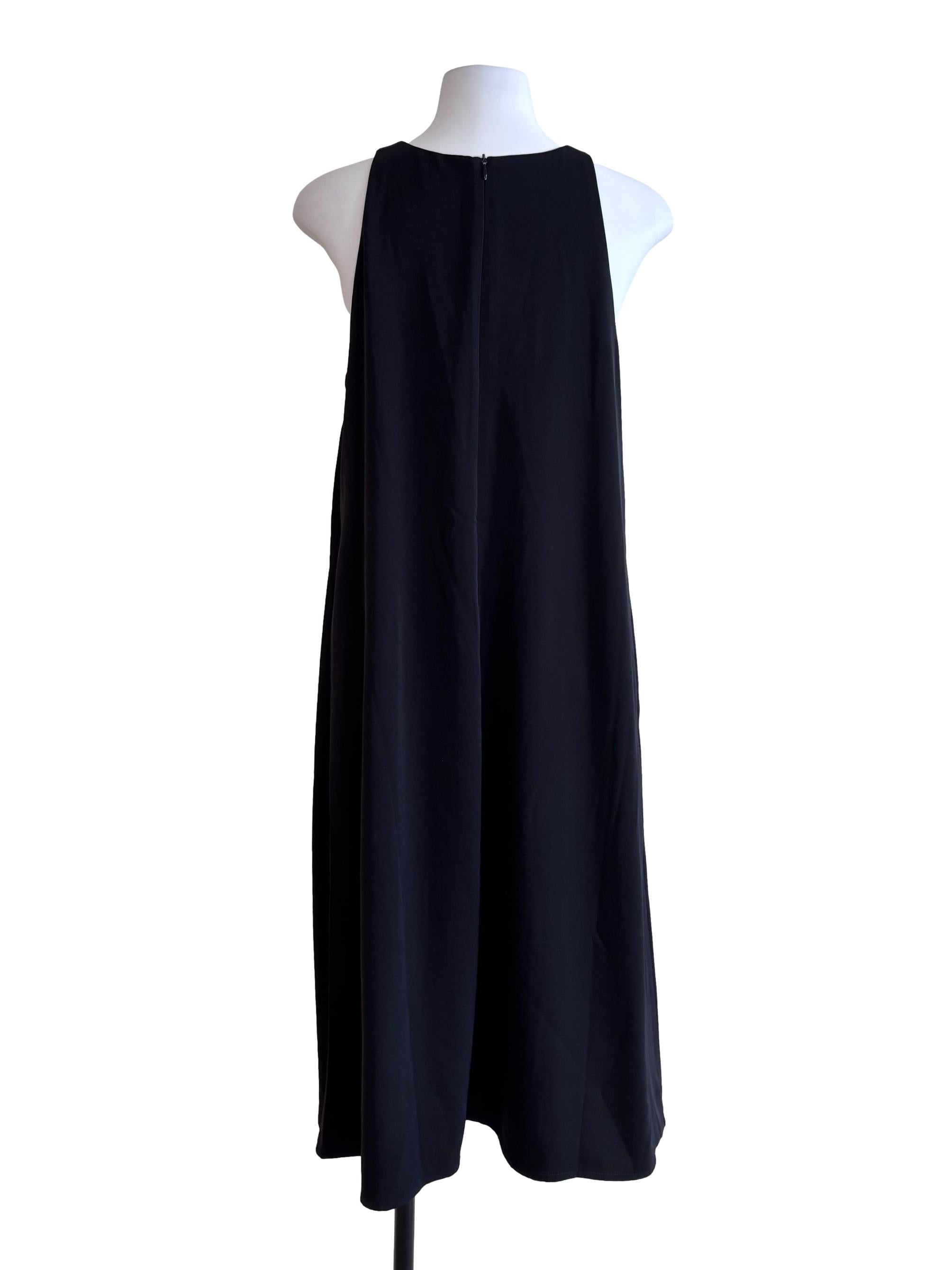 Jet Black Shift Dress