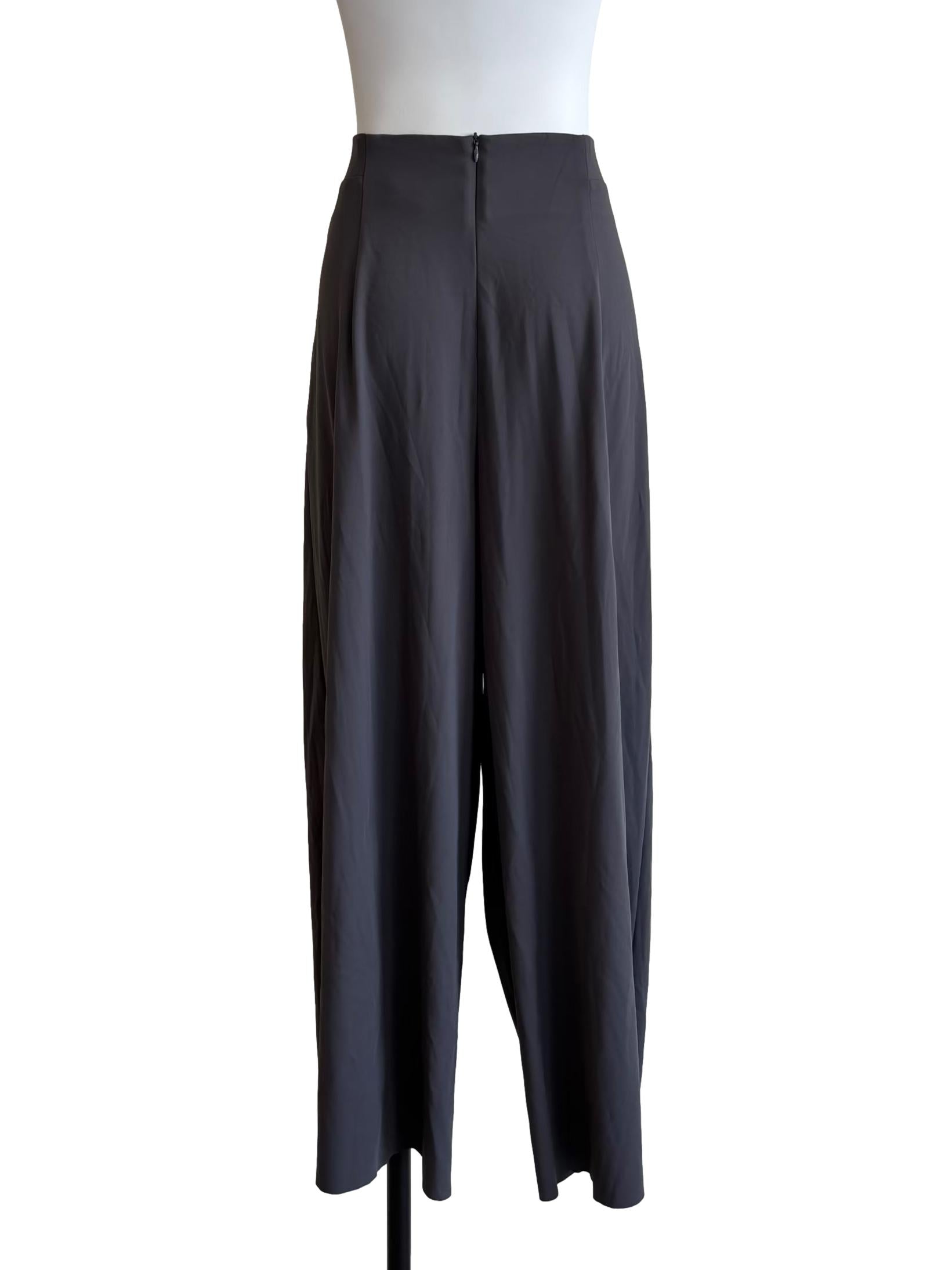 Dove Grey Wide Leg Pants