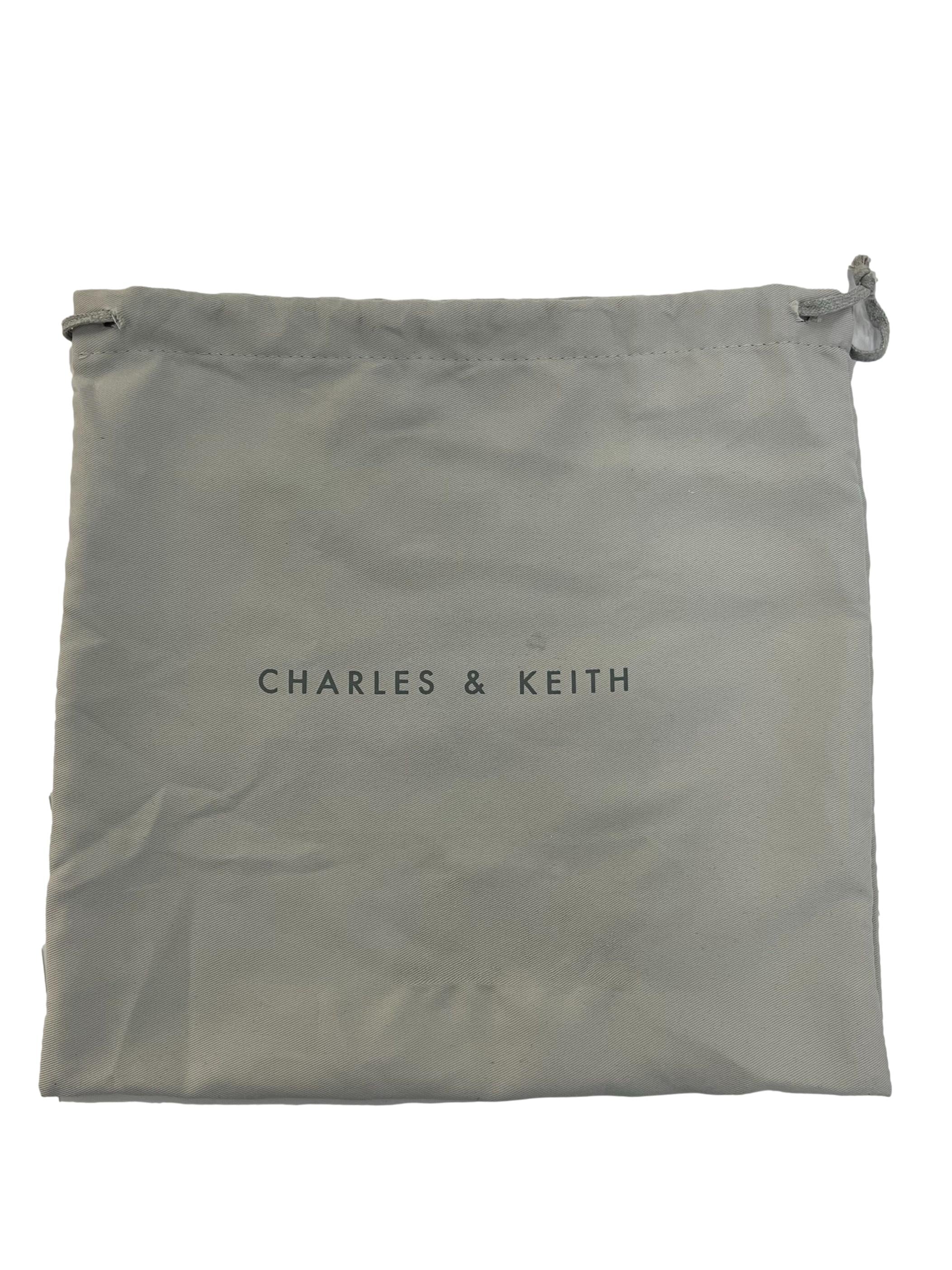 Cream Shalia Chain-Handle Moon Bag