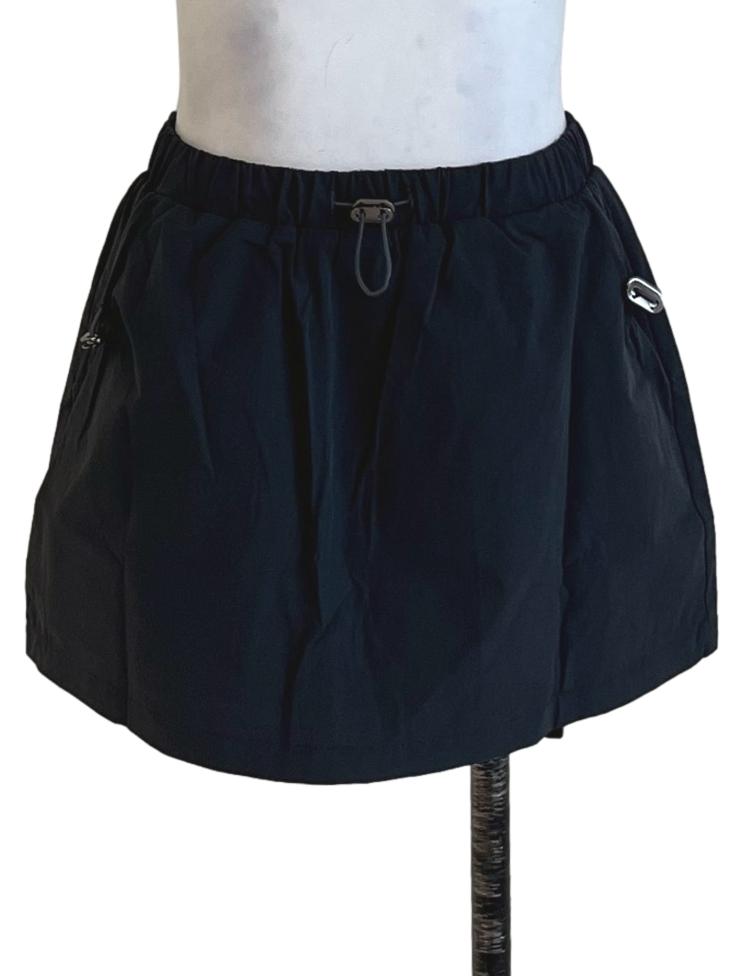 Dark Grey Reggie Parachute Skorts