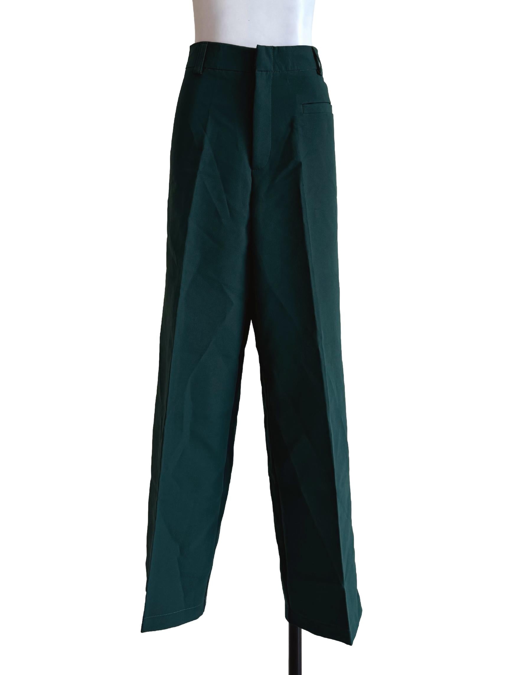 Emerald Green Formal Pants
