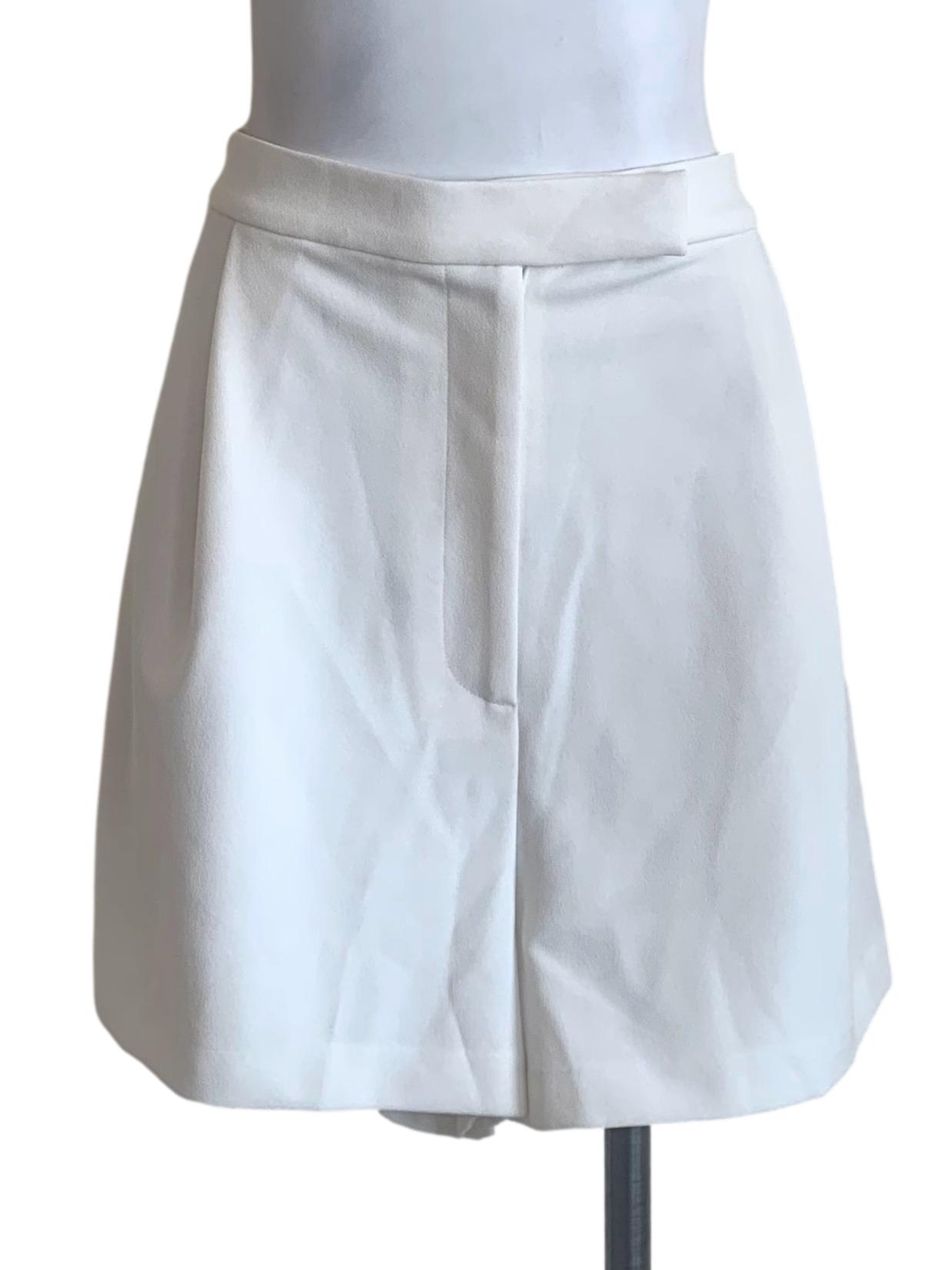 Chiffon White Loose Shorts LB