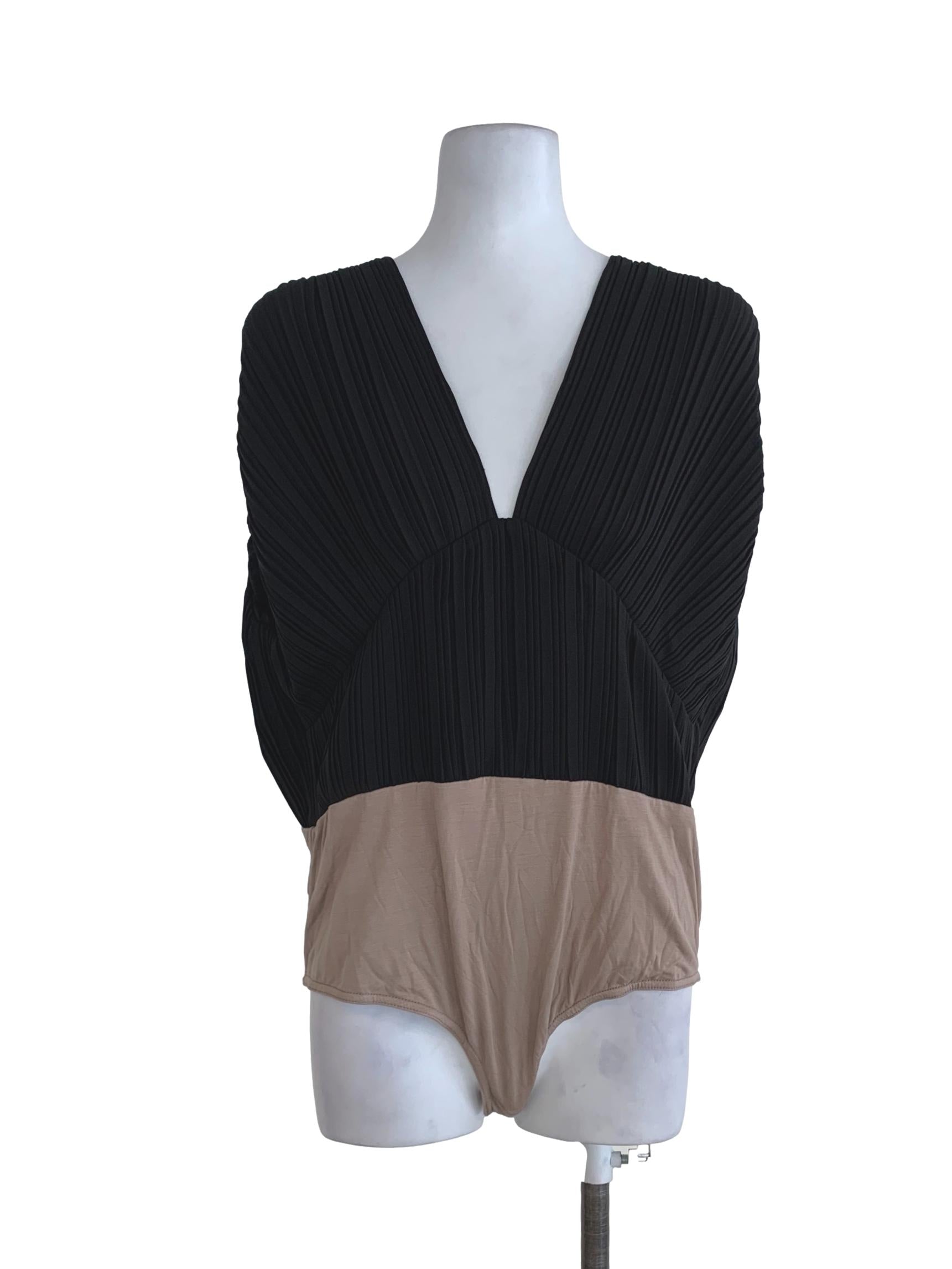 Black Awning Stripe Blouse