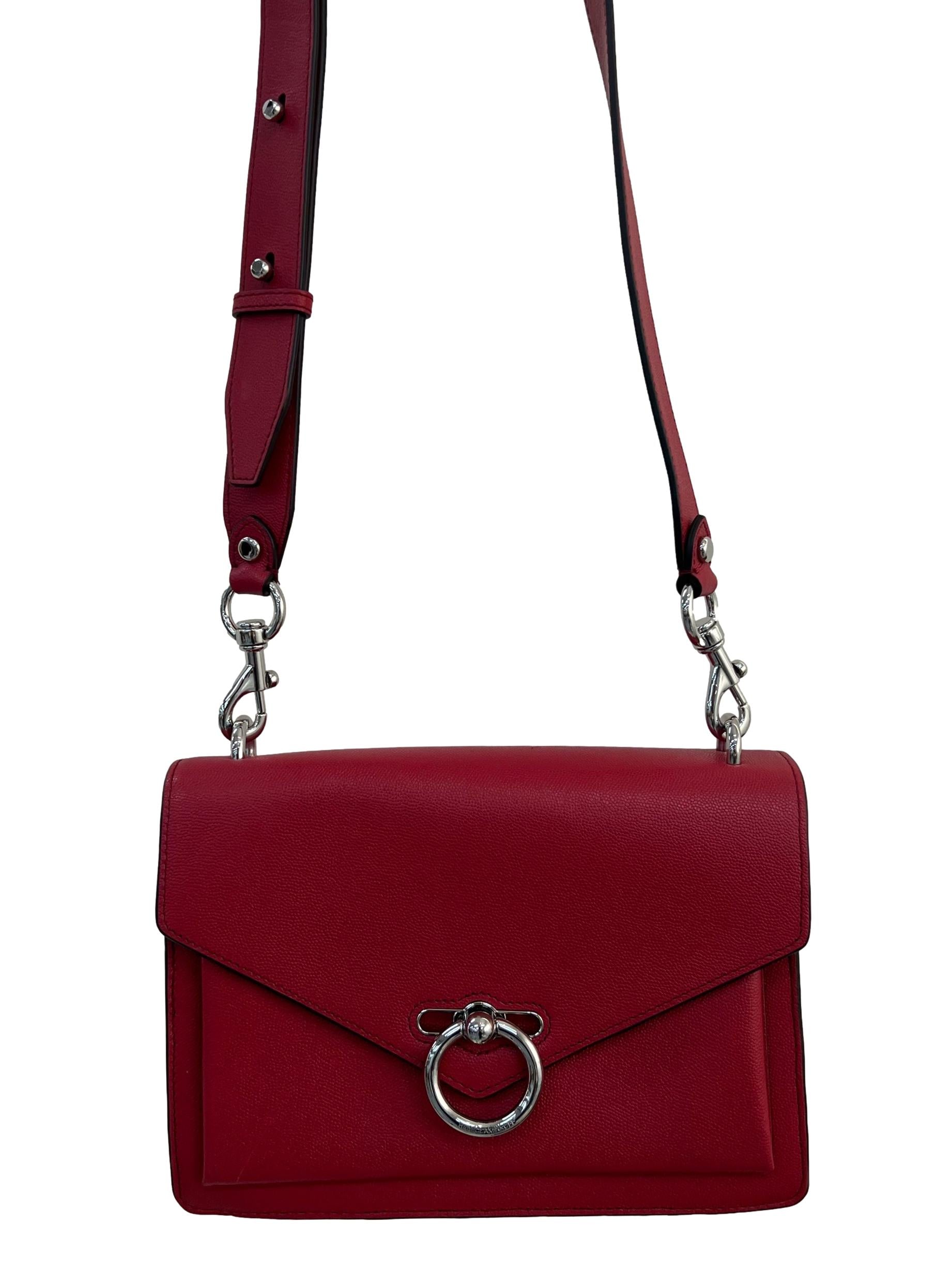 Red Scarlet Jean Medium Shoulder Bag