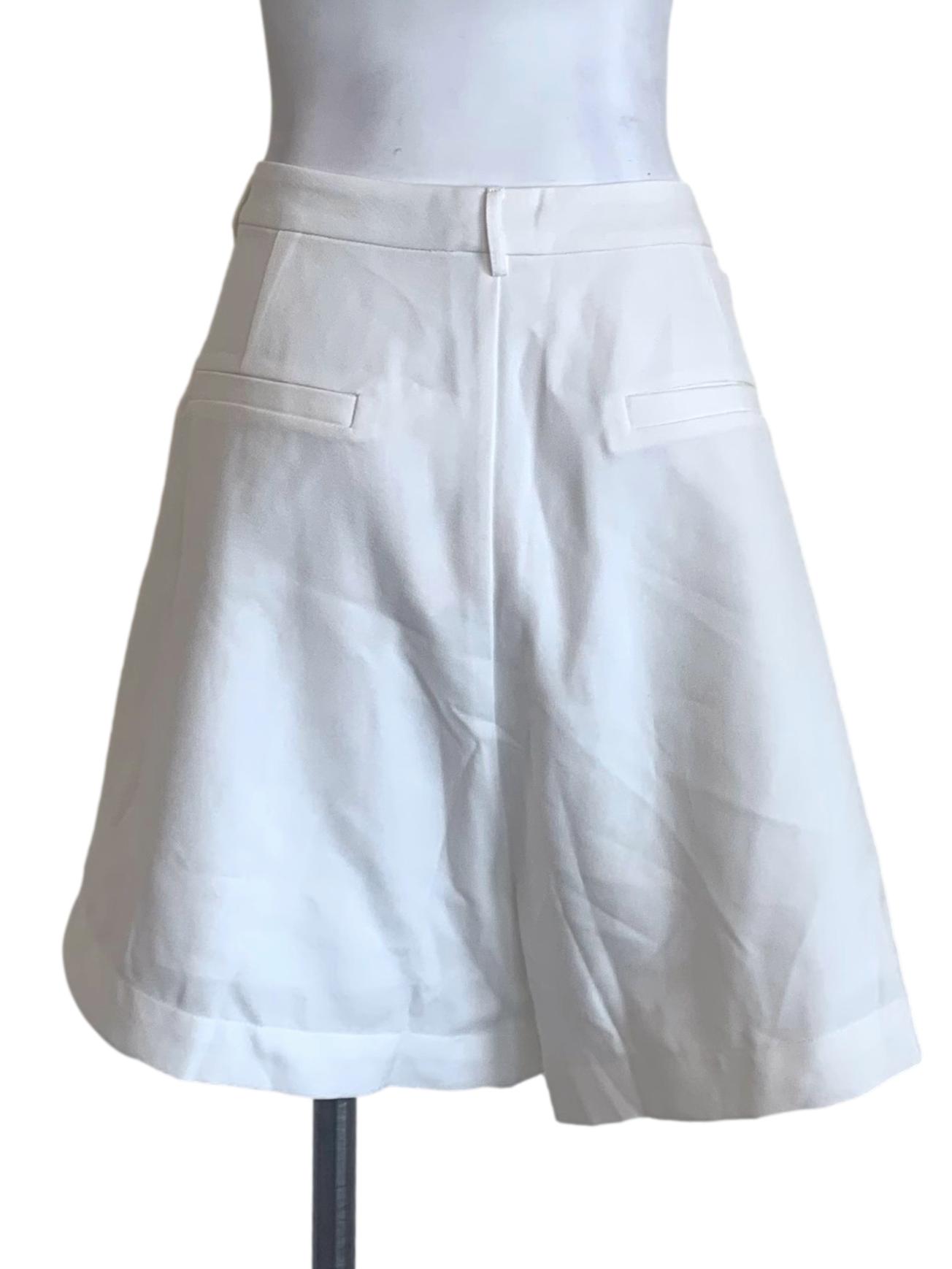 Daisy White Wide Leg Shorts LB