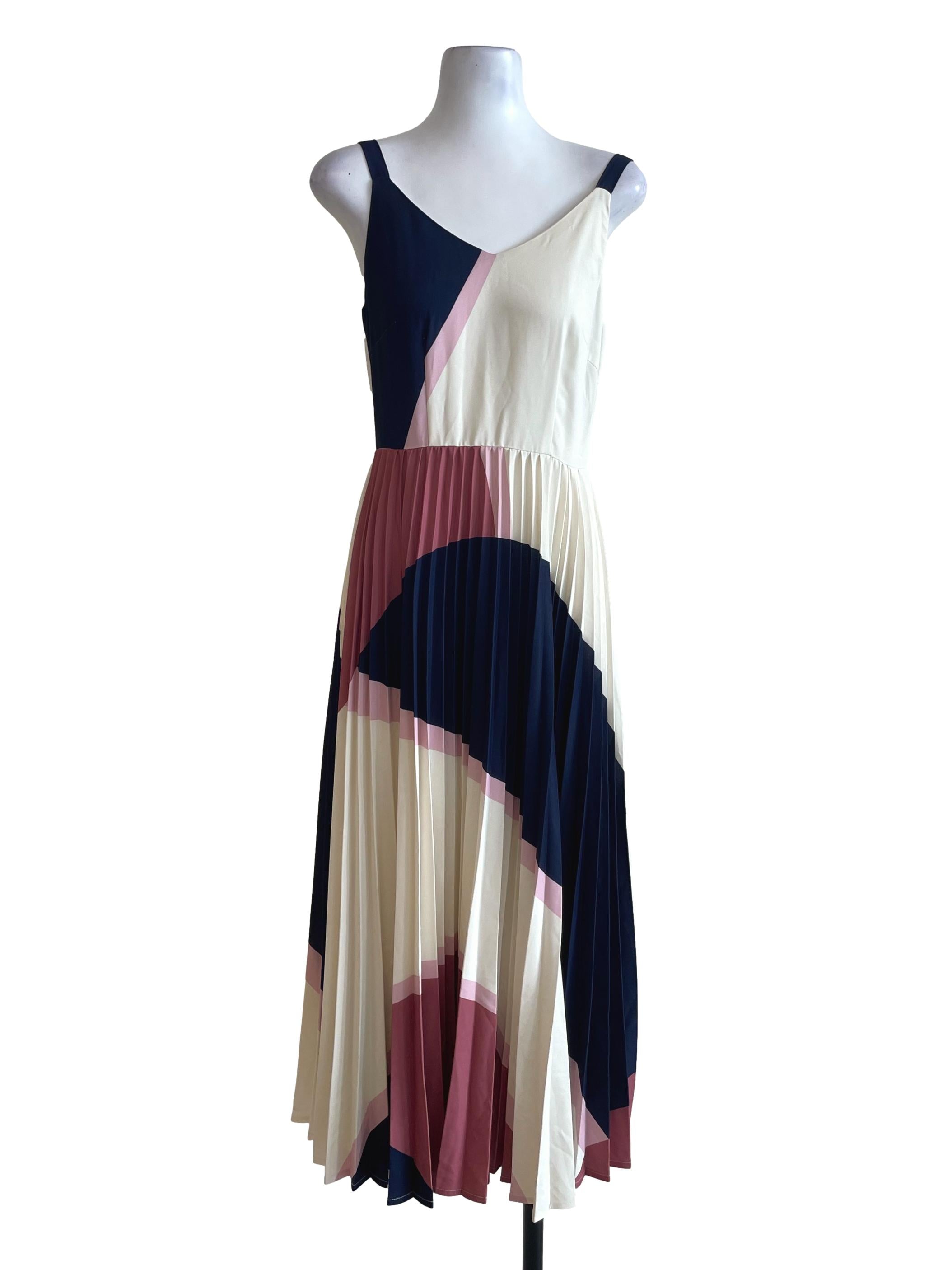 Pastel Yellow Pleated Dress