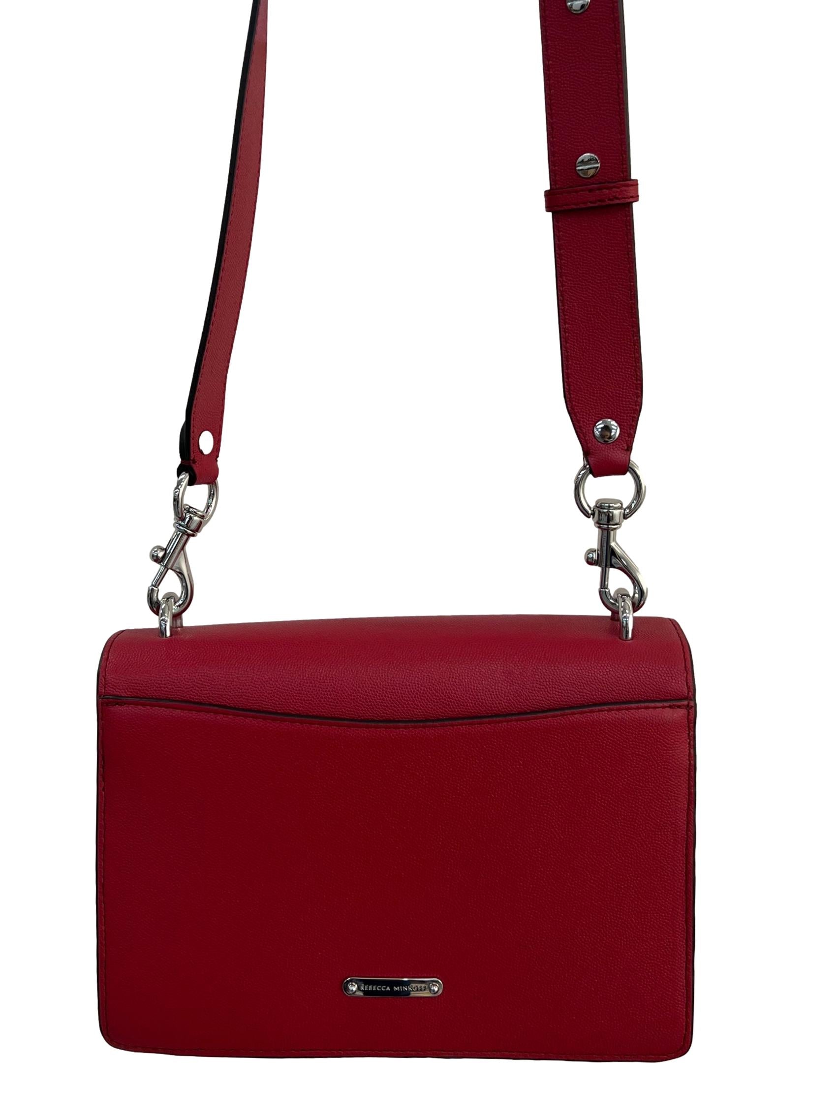 Red Scarlet Jean Medium Shoulder Bag