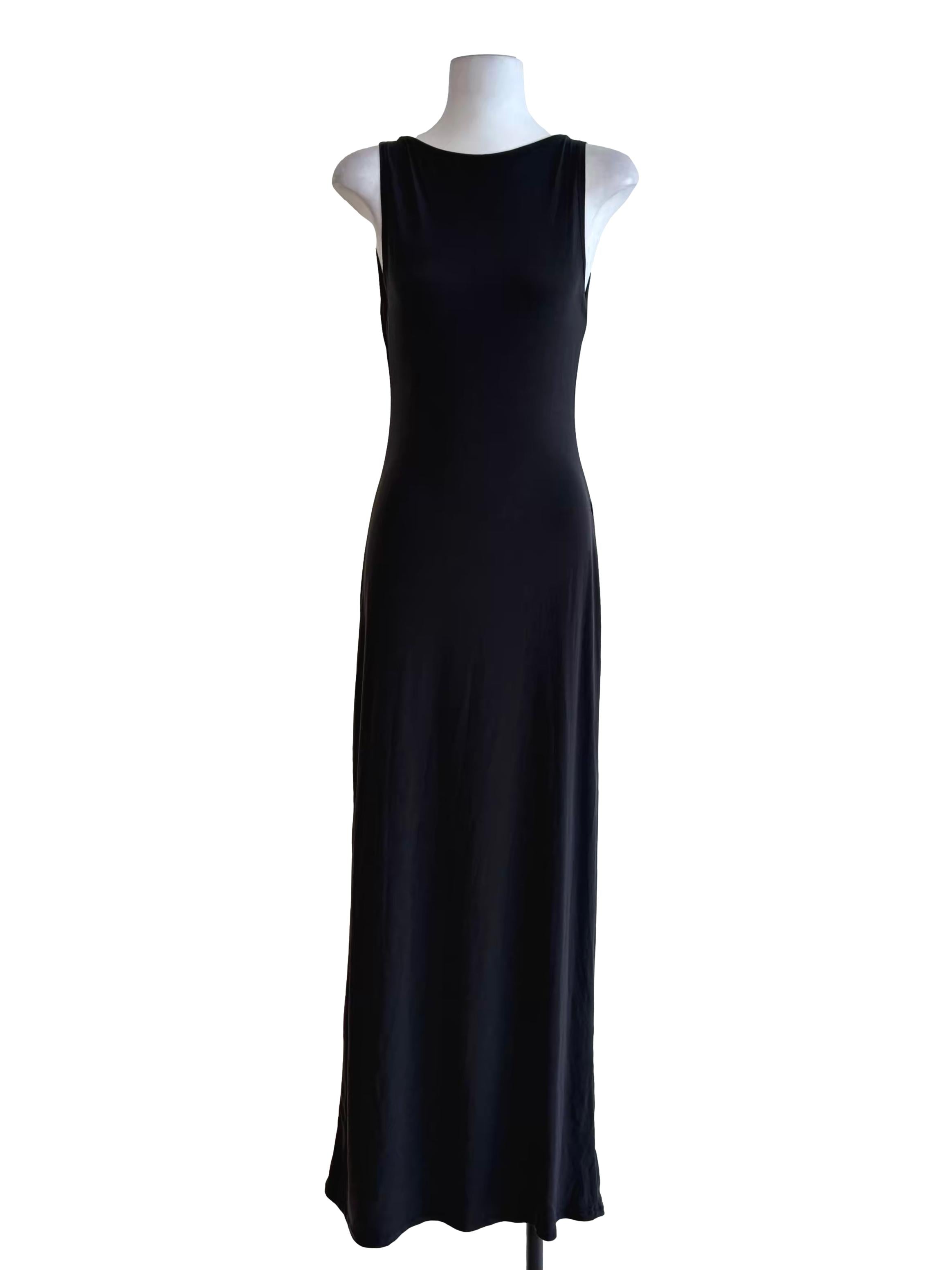 Midnight Black Bodycon Dress