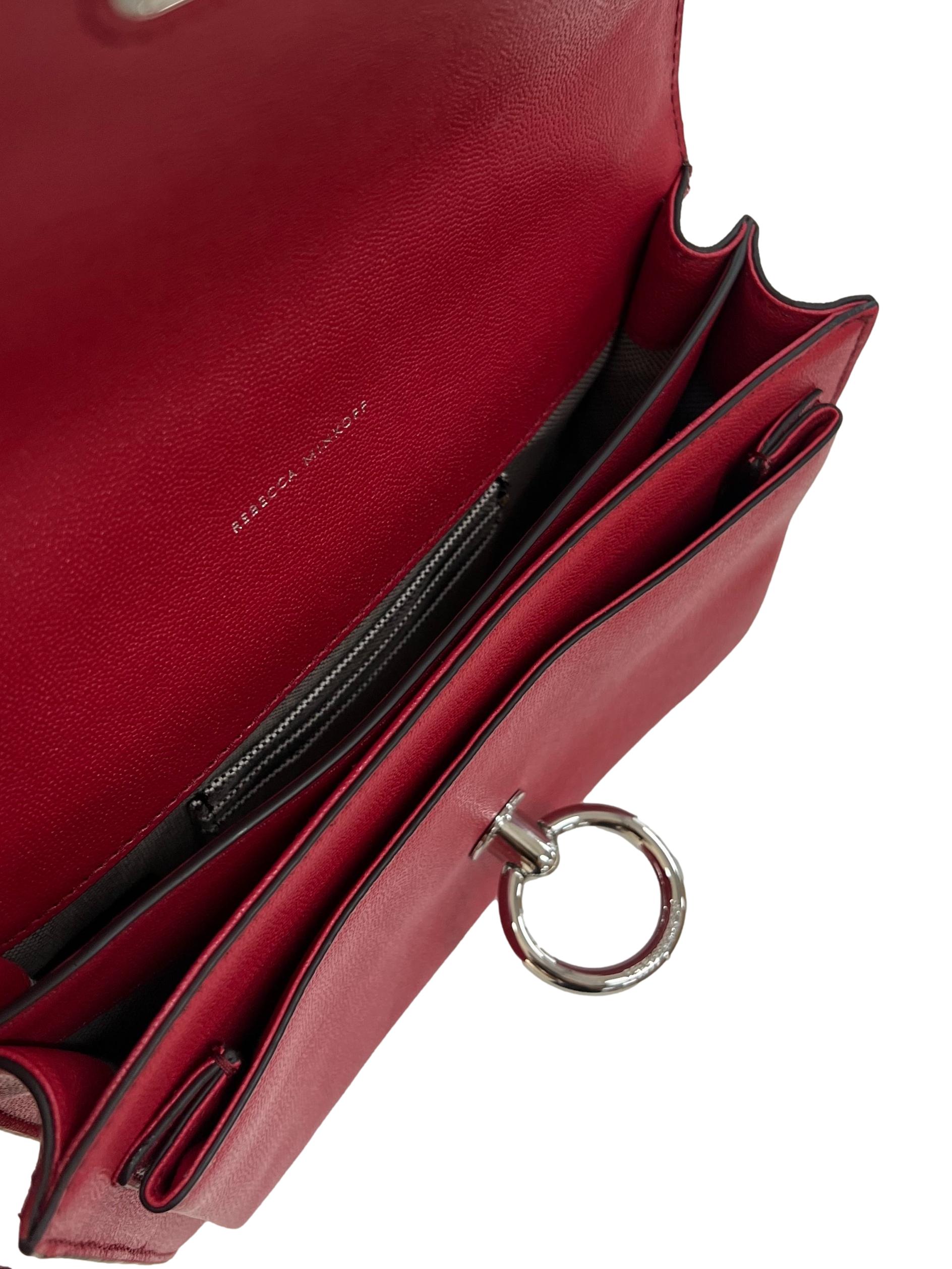 Red Scarlet Jean Medium Shoulder Bag