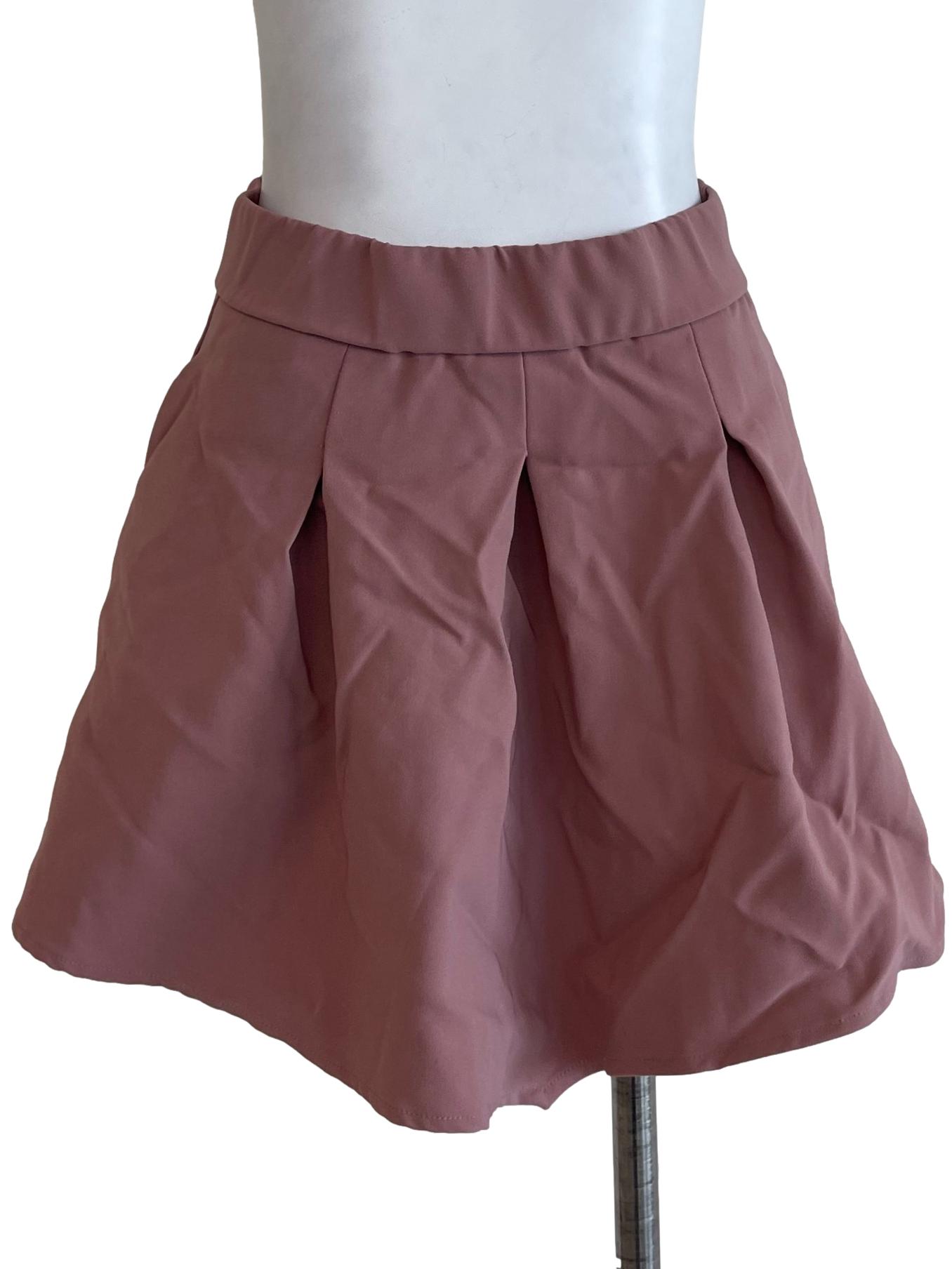 Pink Mini Skirt