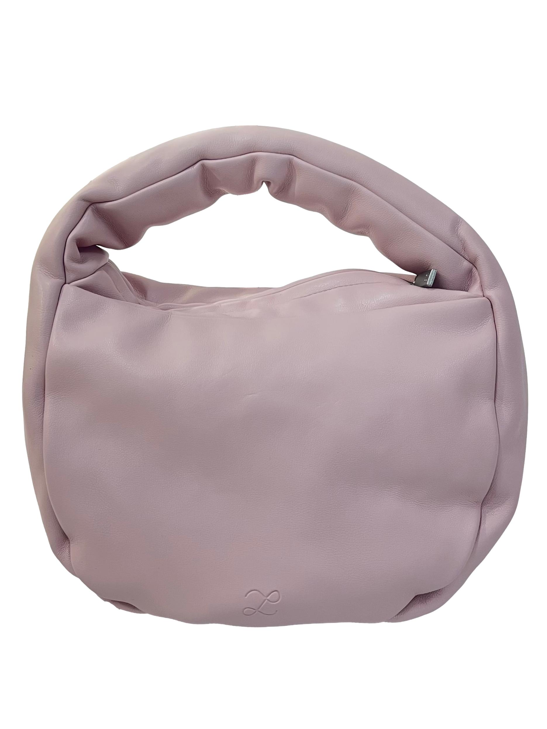 Light Pink Cloud Vegan Mini Hobo Bag