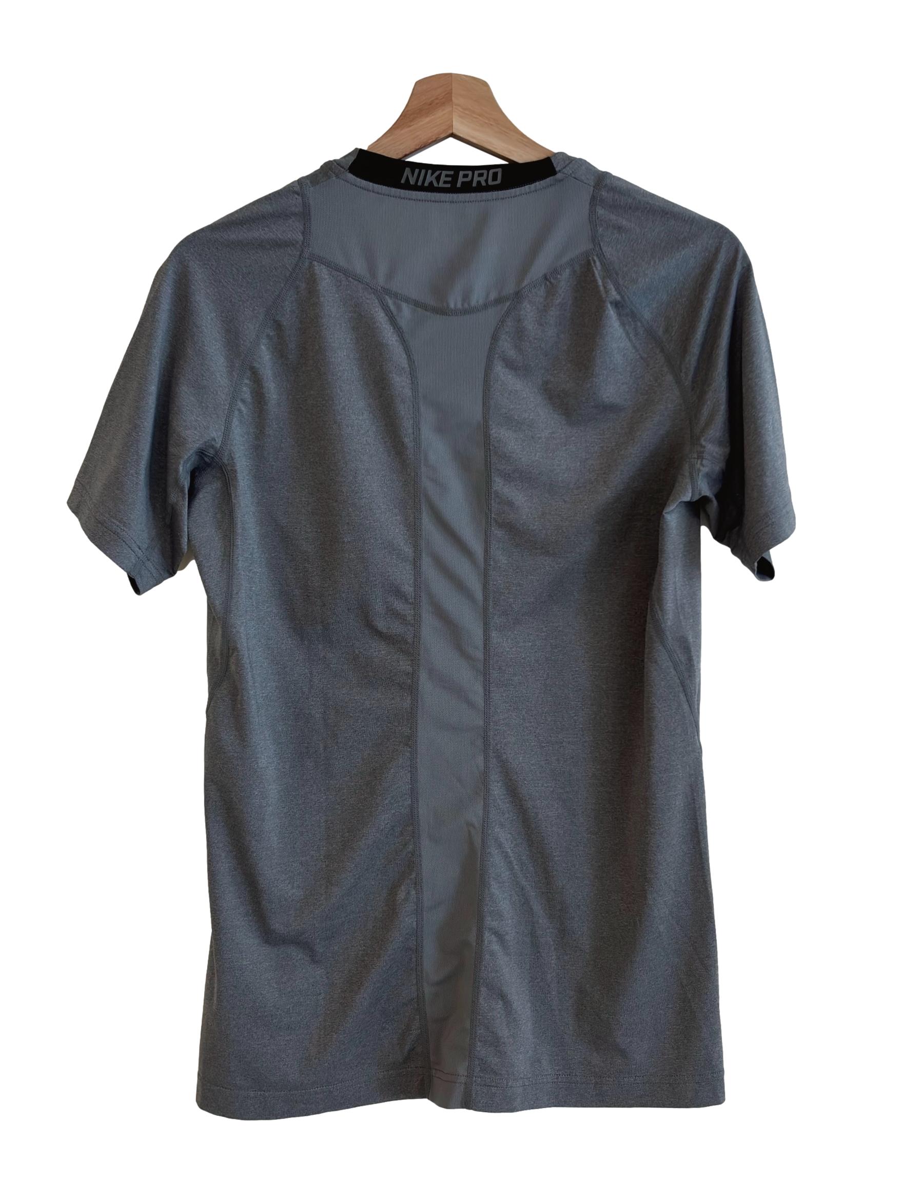 Grey Logo Compression Tee